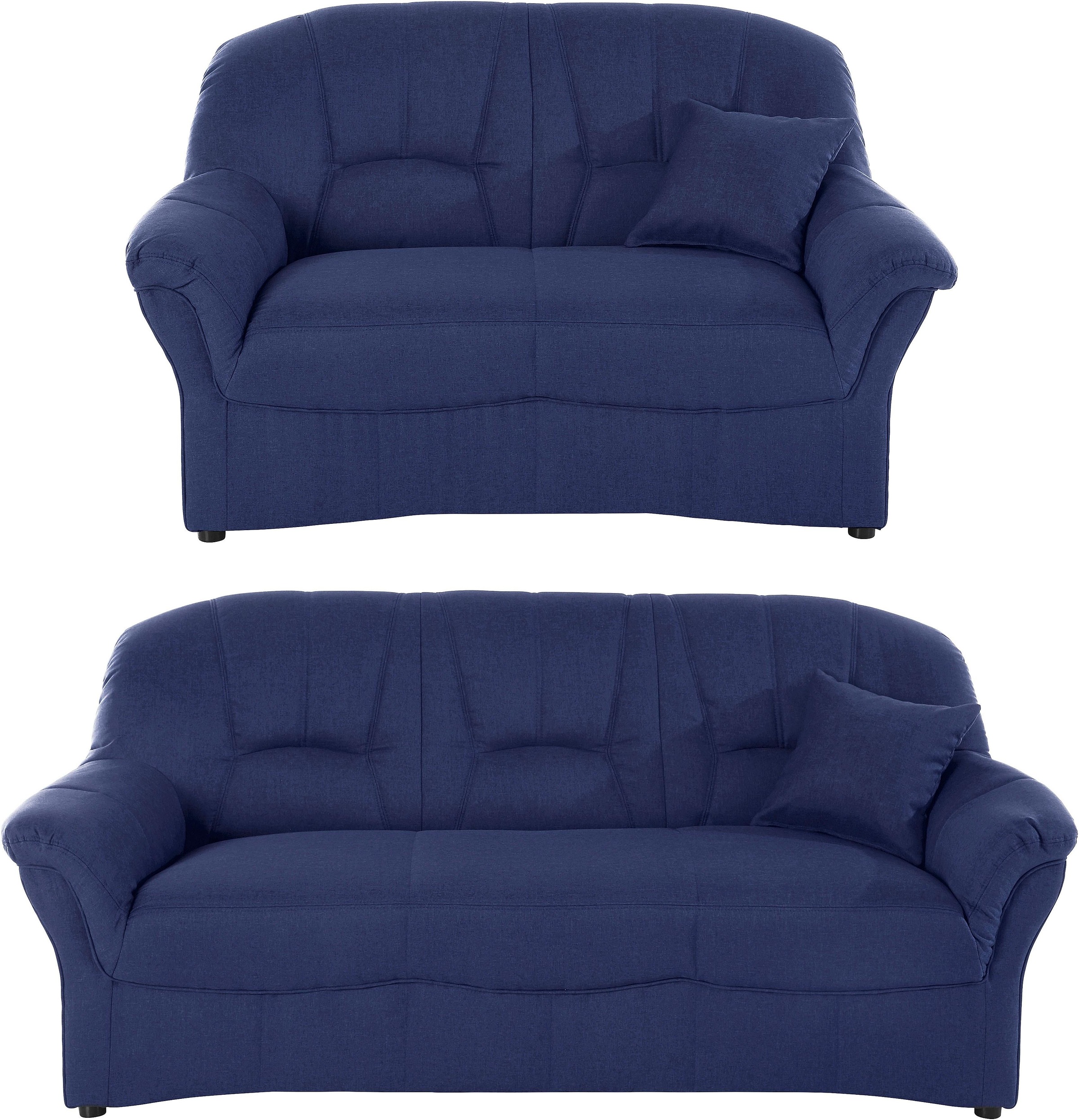DOMO collection Polstergarnitur »Bahia«, (Set, 2 tlg.), 3-Sitzer & 2-Sitzer-Set