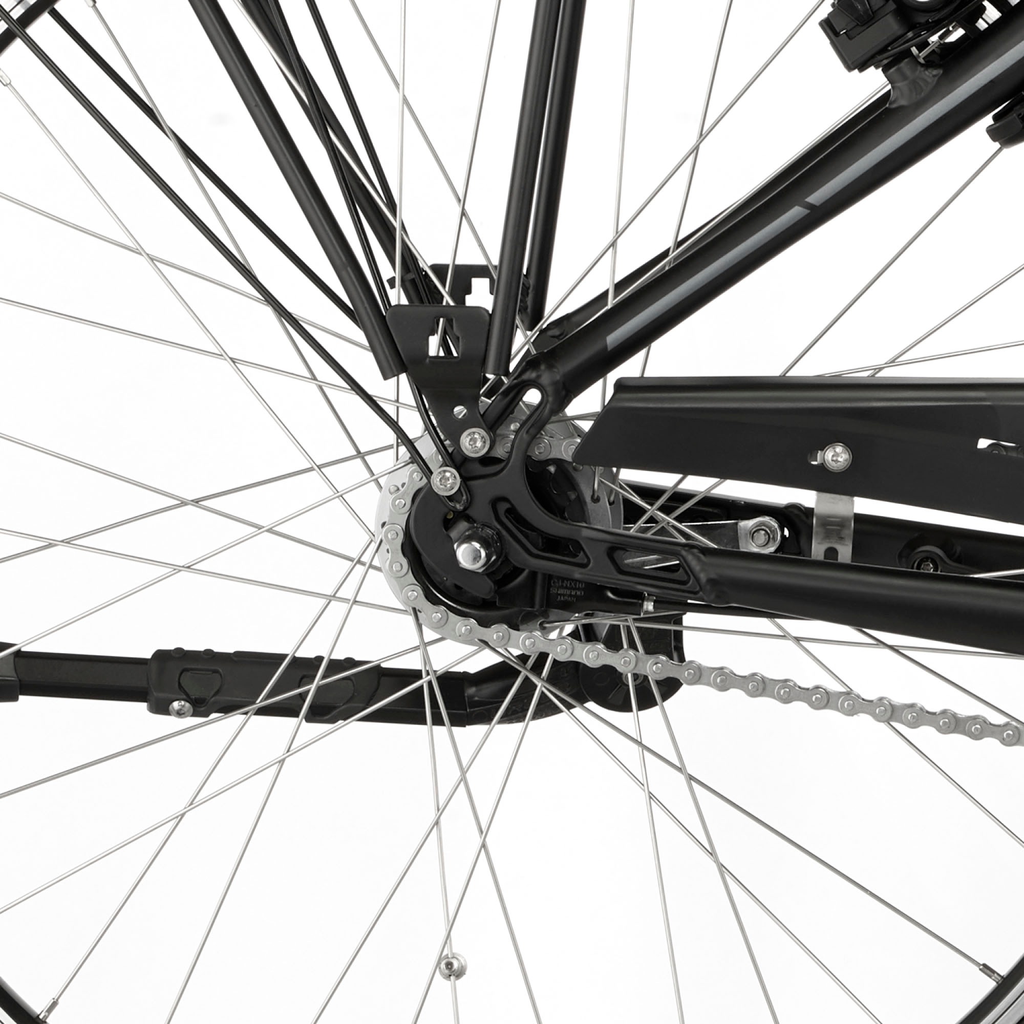FISCHER Fahrrad E-Bike »CITA 4.1i«, 7 Gang, Shimano, Nexus, Mittelmotor 250 W, (mit Rahmenschloss), Pedelec, Elektrofahrrad für Damen u. Herren