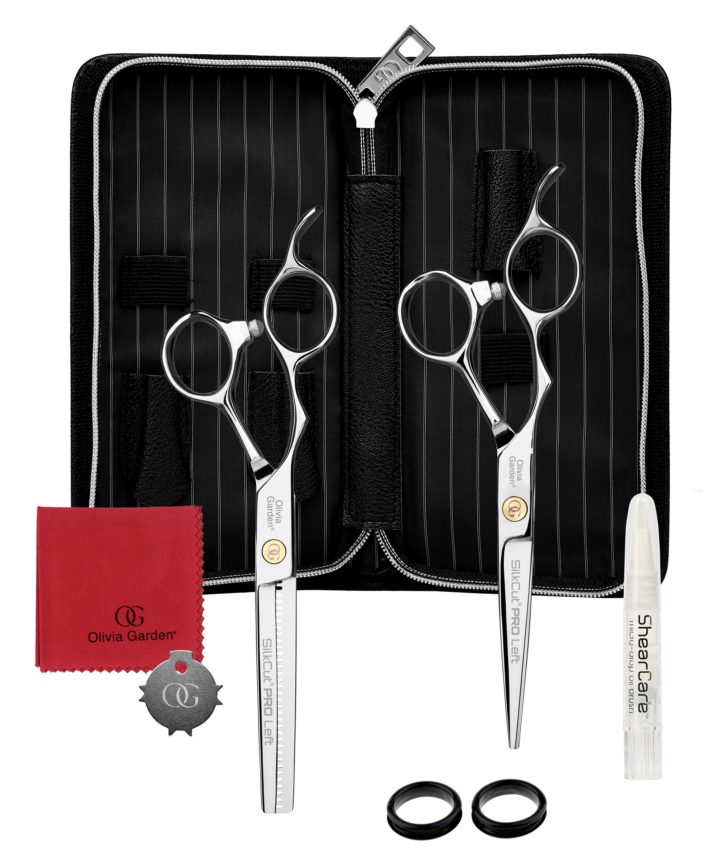 Haarschere »SilkCut PRO 5,75''«, (Set, 2 tlg.), für Linksshänder