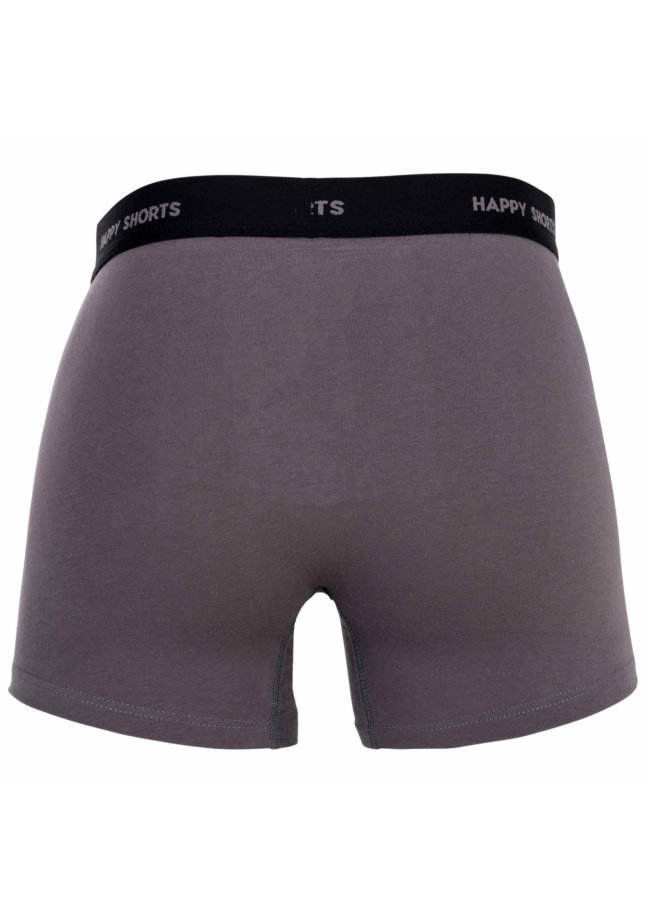 HAPPY SHORTS Boxershorts »Boxershort 3er Pack«
