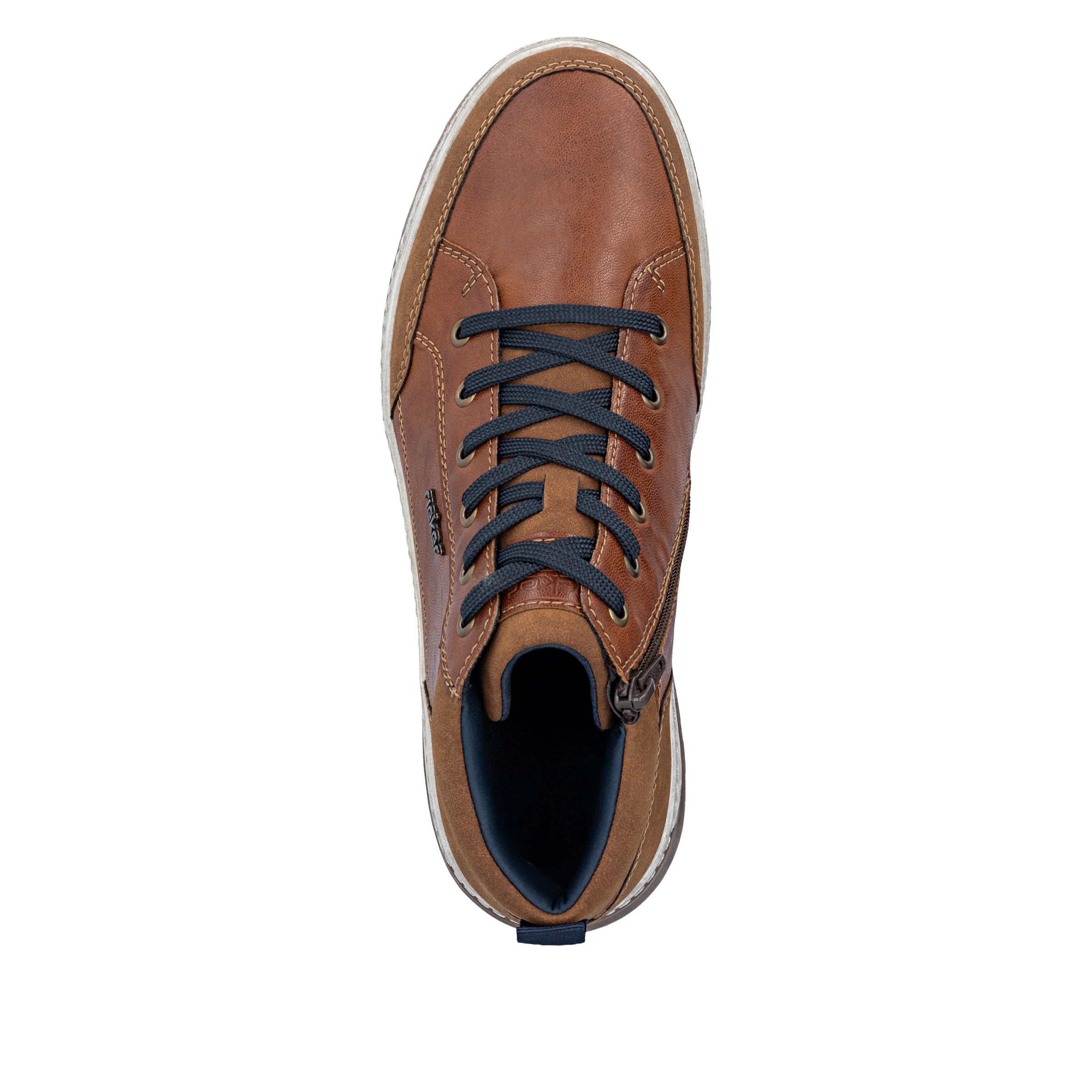 Rieker Schnürboots  High Top Sneaker, Boots mit weichem Schaftrand