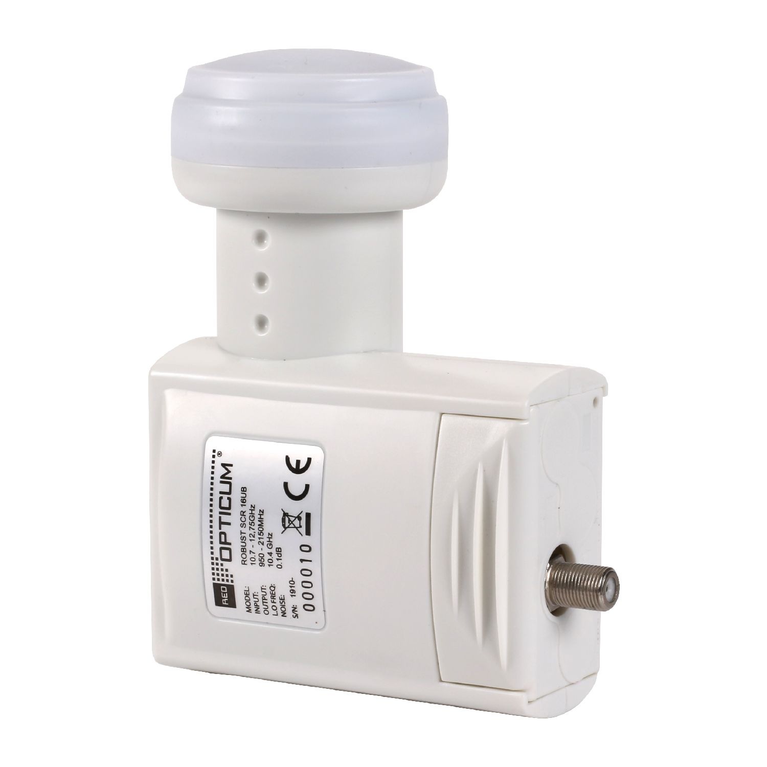 »Unicable LNB SCR 16UB« Universal-Single-LNB (8 Teilnehmer)