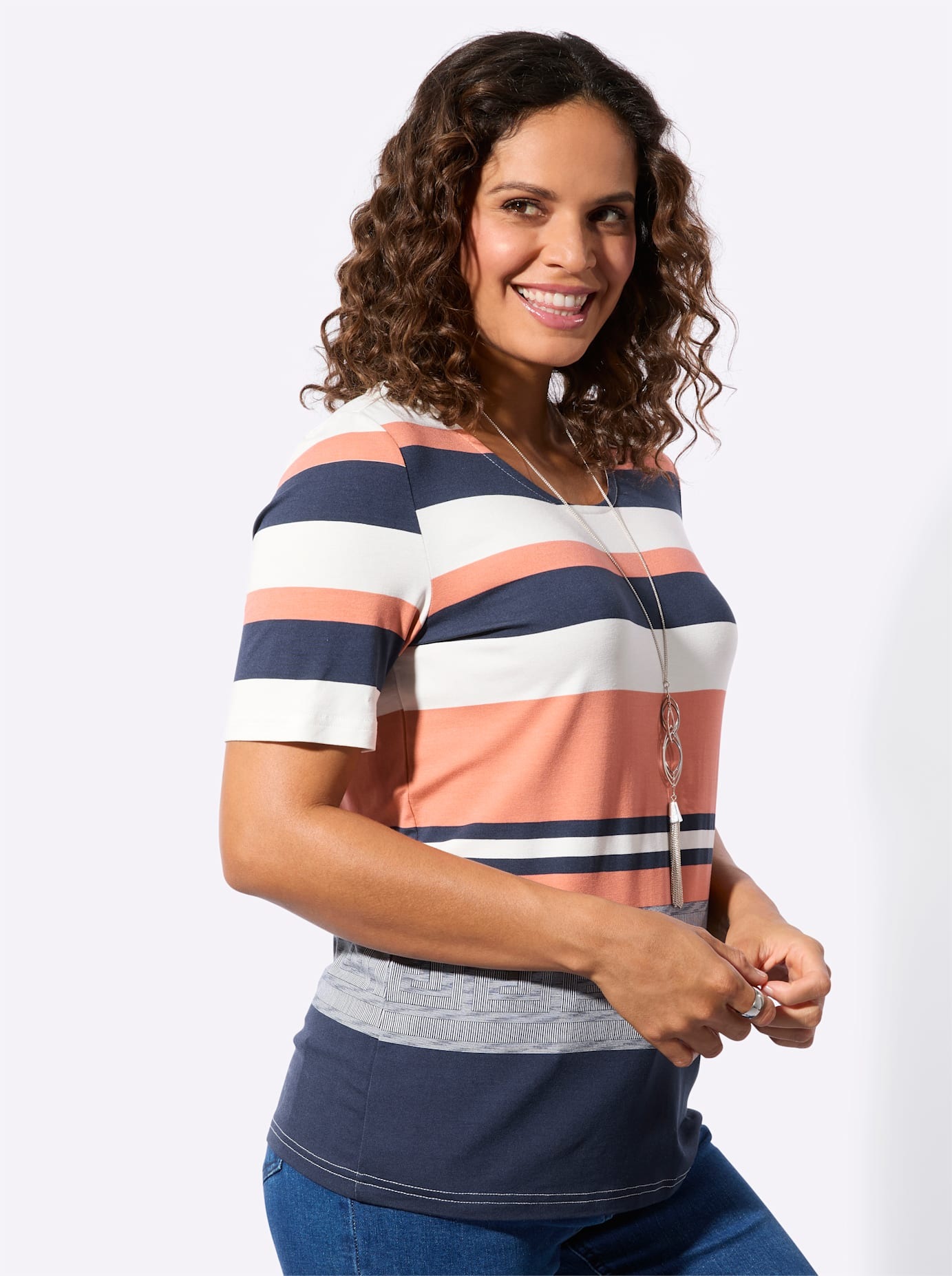 Casual Looks Kurzarmshirt »Kurzarm-Shirt« 1 tlg.