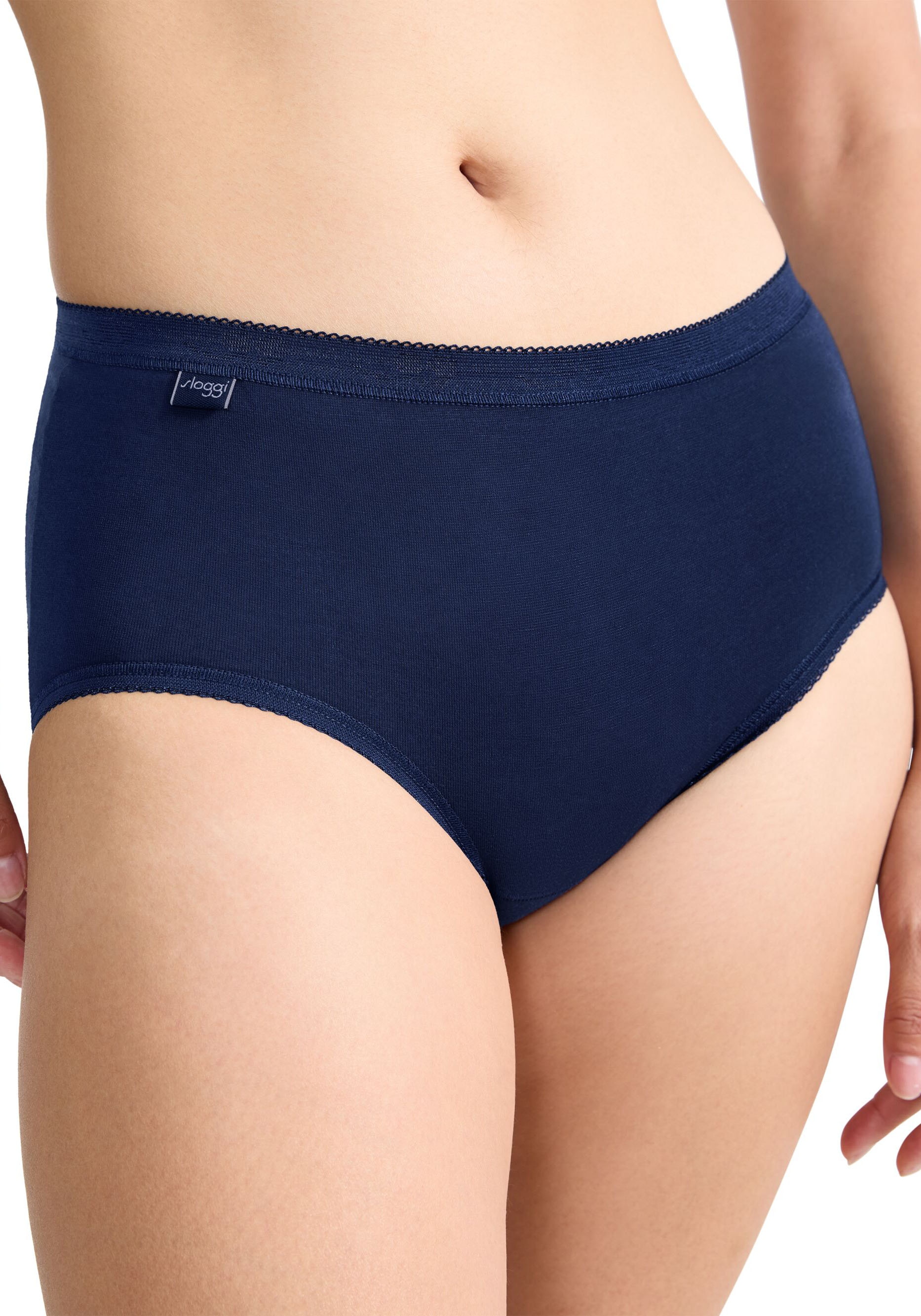 sloggi Slip »Basic+ Midi C3P«, (3er Pack), perfekter Sitz