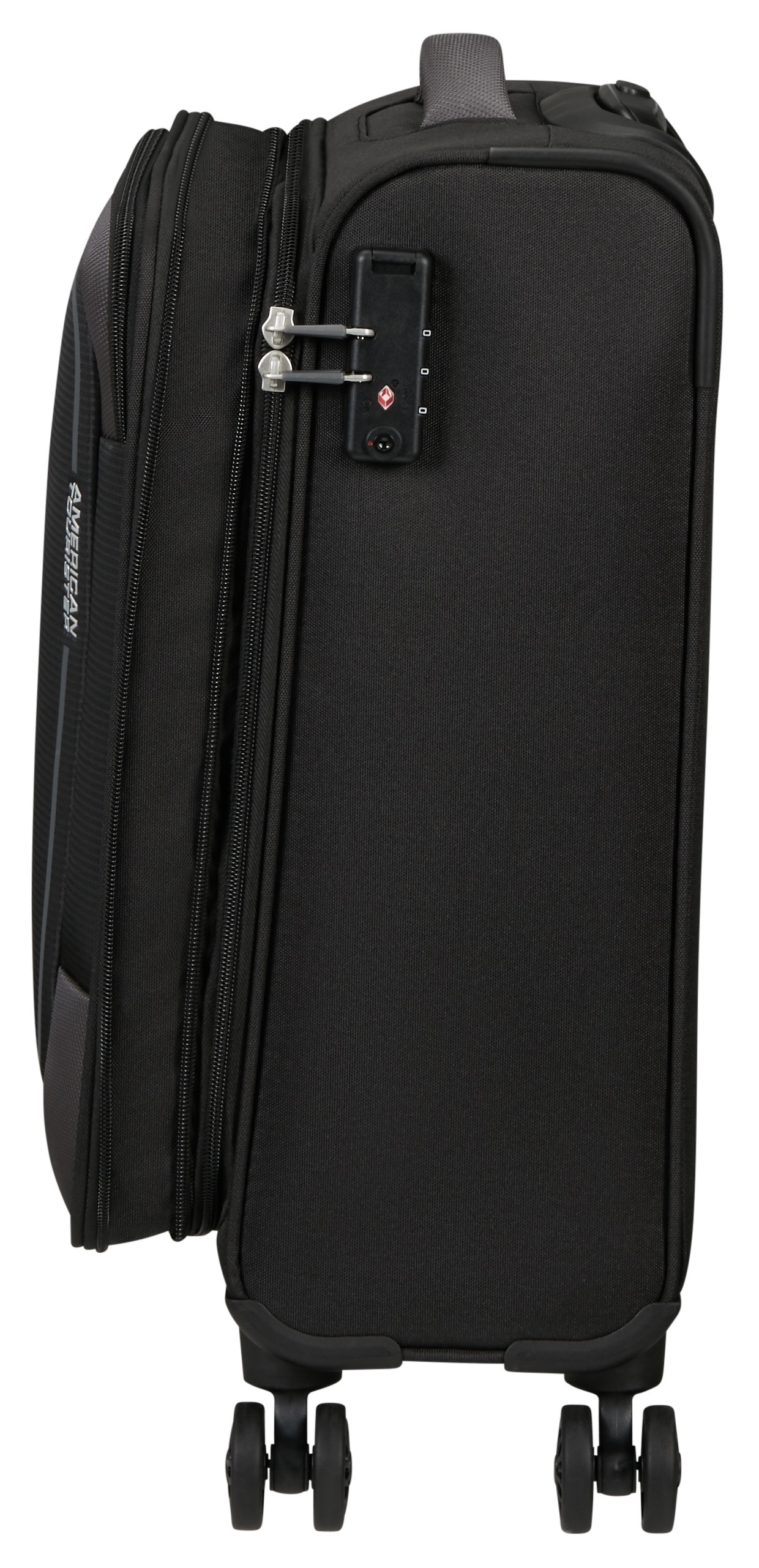 American Tourister® Weichgepäck-Trolley »PULSONIC, in verschiedenen Farben und Größen«, 4 Rollen, Reisekoffer Weichschalenkoffer TSA-Schloss