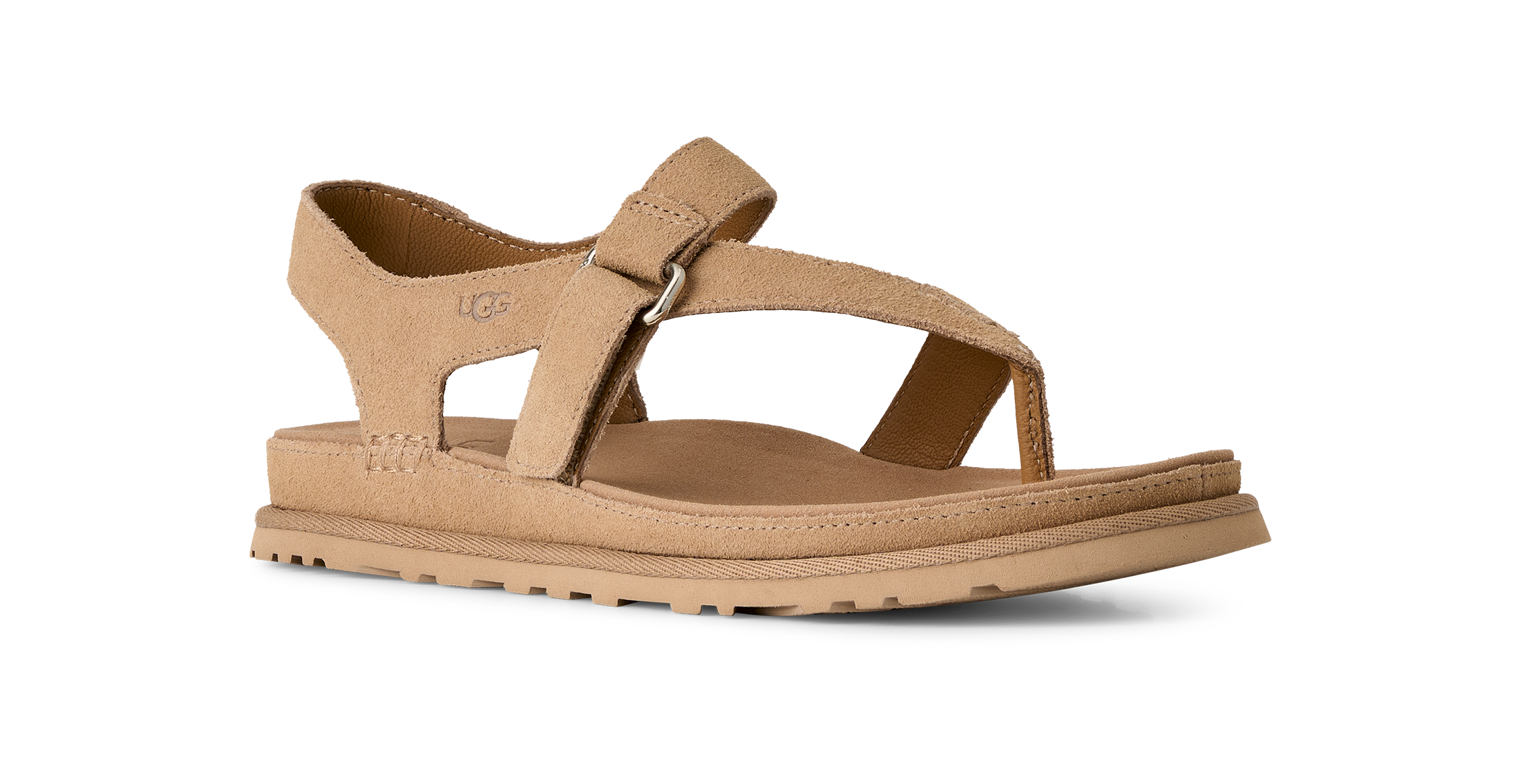 UGG Sandale »GOLDENGAZE TOE POST«  Mule, Sabot, Fußbett mit Memory-Schaum