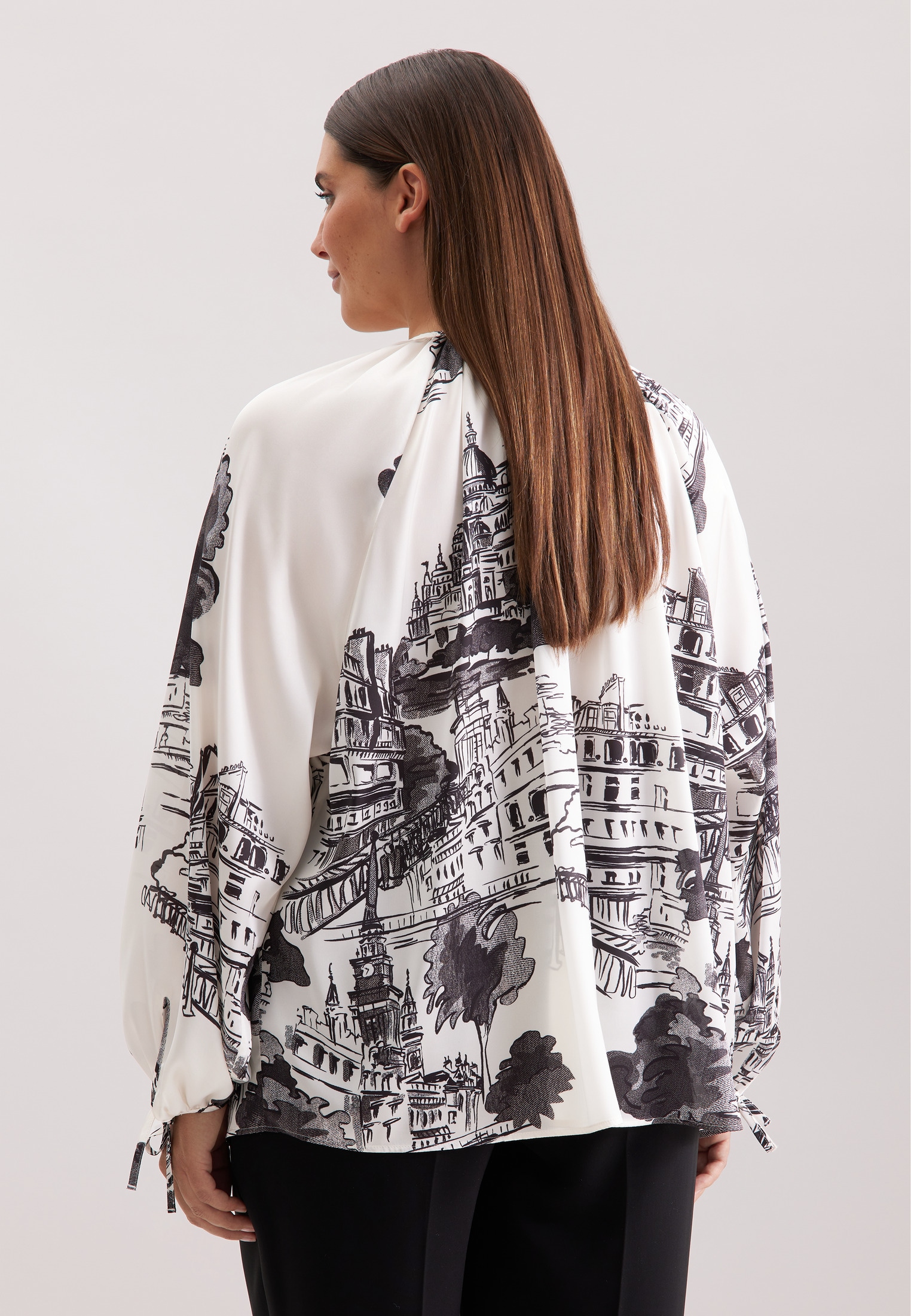 seidensticker Schlupfbluse »Schwarze Rose« 1/1 Druck