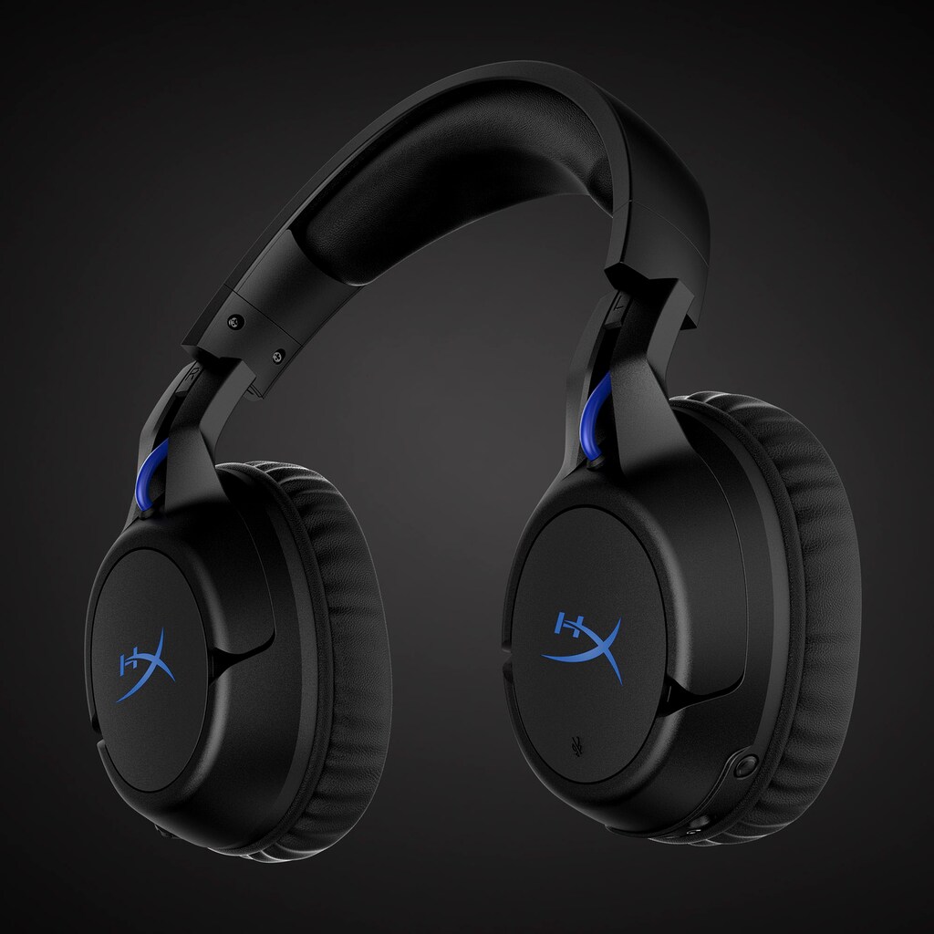 HyperX Gaming-Headset »Cloud Flight Wireless Black/Blue für PlayStation«, Wireless, Mikrofon abnehmbar-Rauschunterdrückung