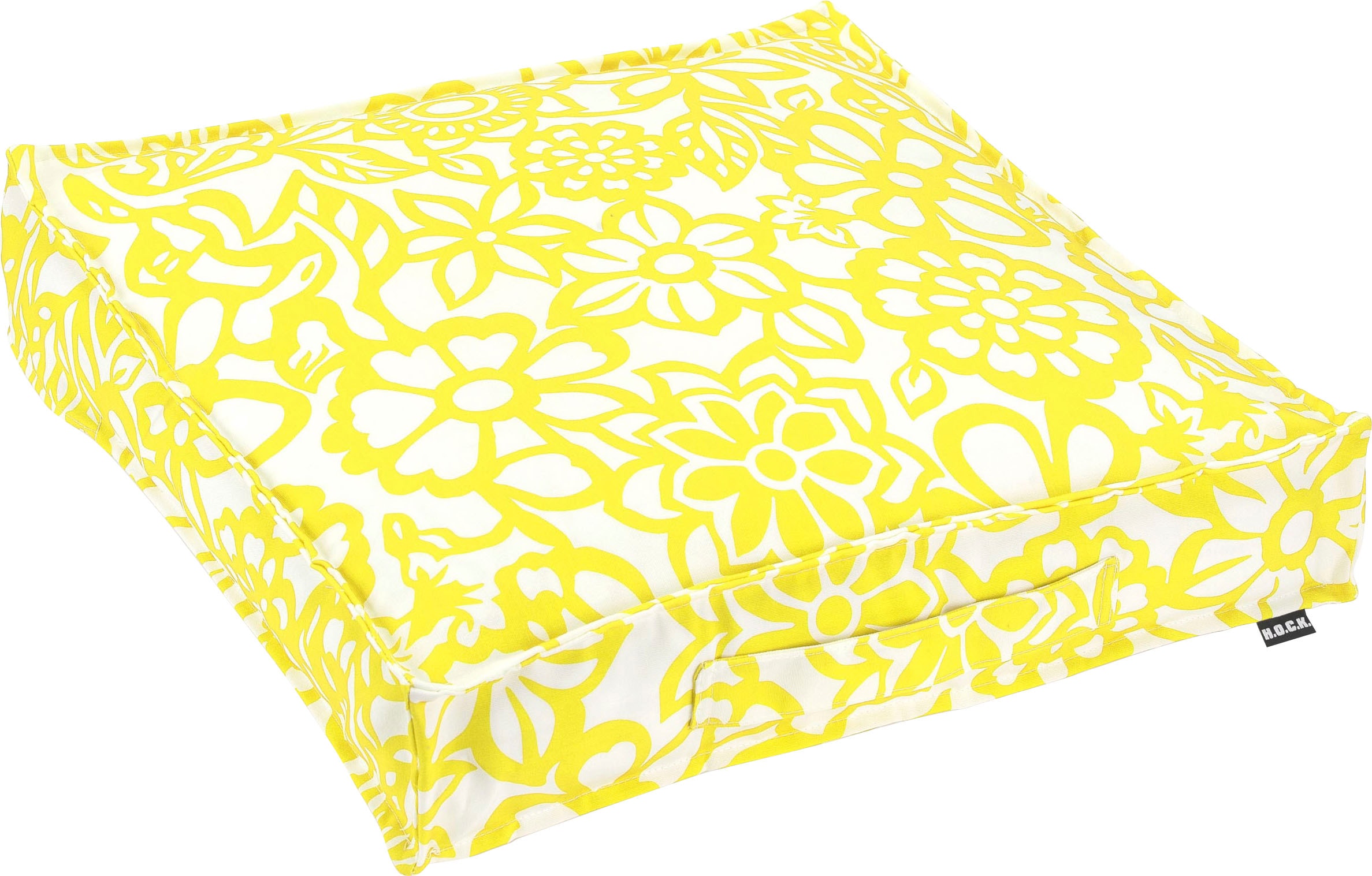 H.O.C.K. Sitzkissen »Paloma« in Blumen-Optik