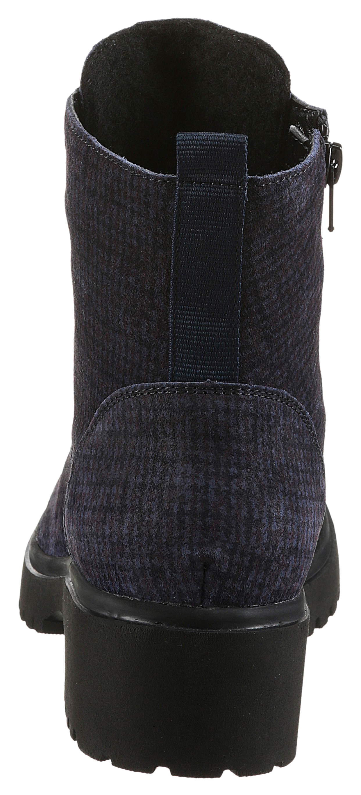 Waldläufer Schnürstiefelette »H-LUISE«  Schnürboots, Profilsohle, Blockabsatz, in Komfortweite H (= sehr weit)