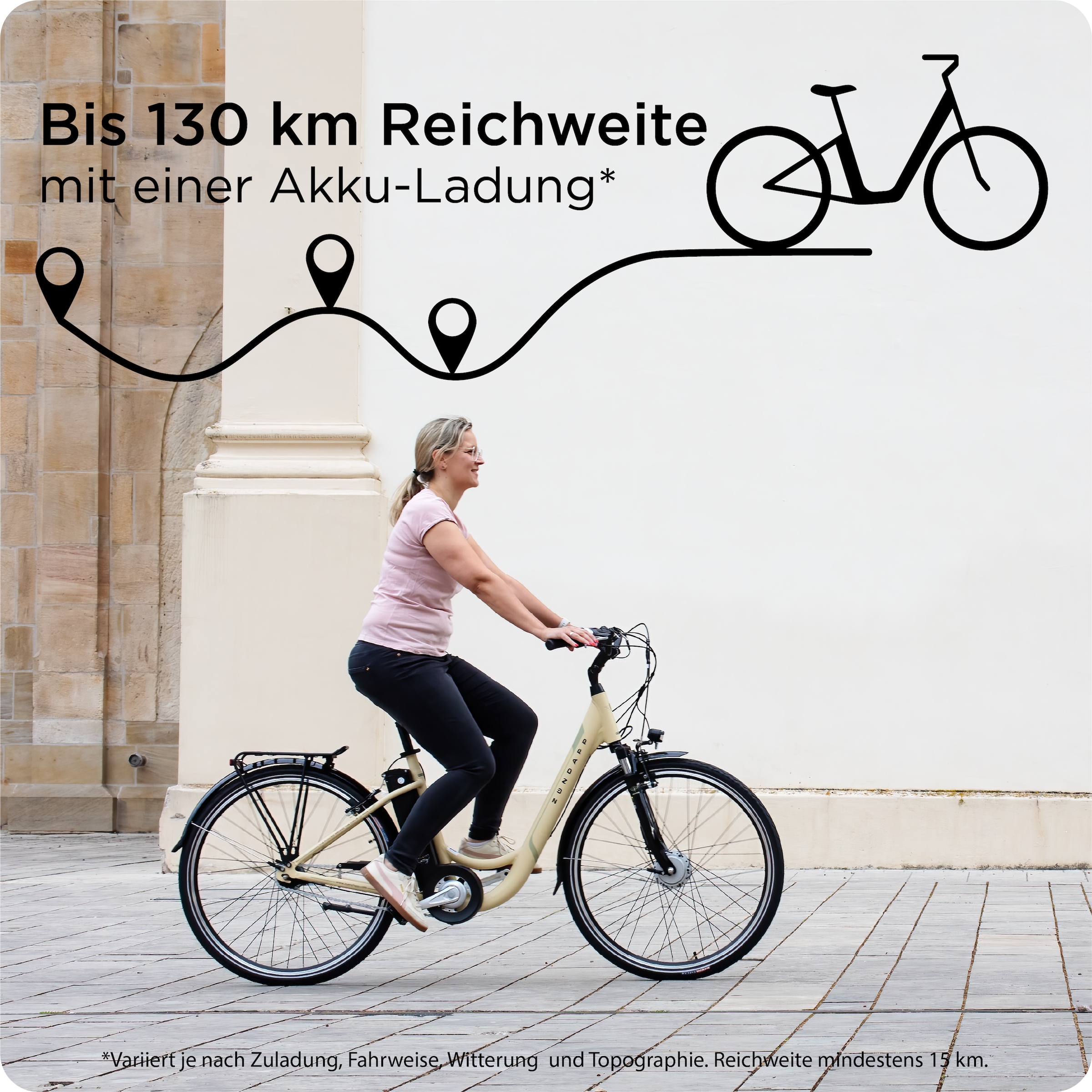 Zündapp »Z517« 7 Gang Shimano Nabenschaltung Frontmotor 250 W Pedelec, Elektrofahrrad für Damen u. Herren