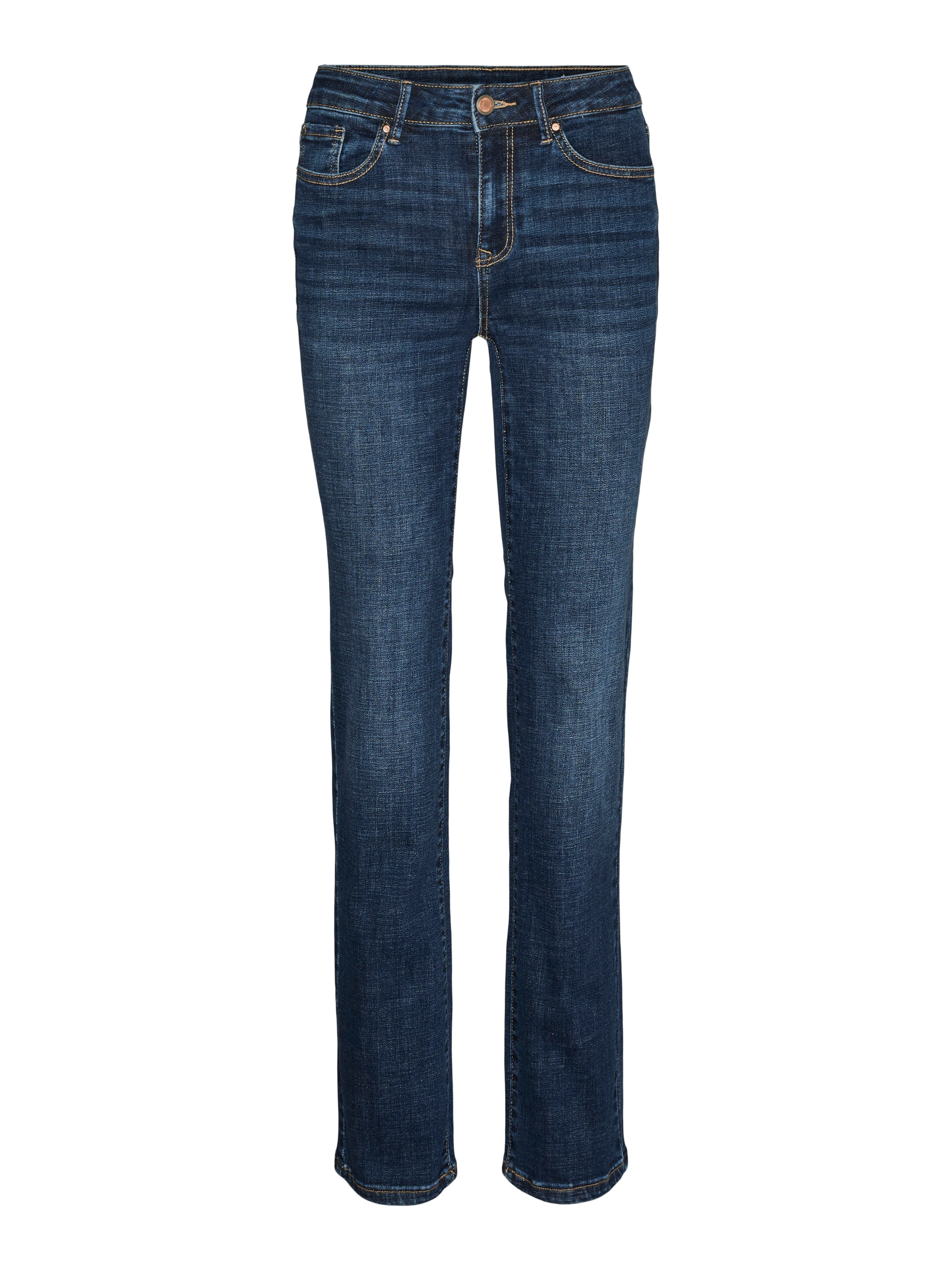 Vero Moda Straight-Jeans »VMFLASH MR STRAIGHT JEANS LI3300 GA NOOS«
