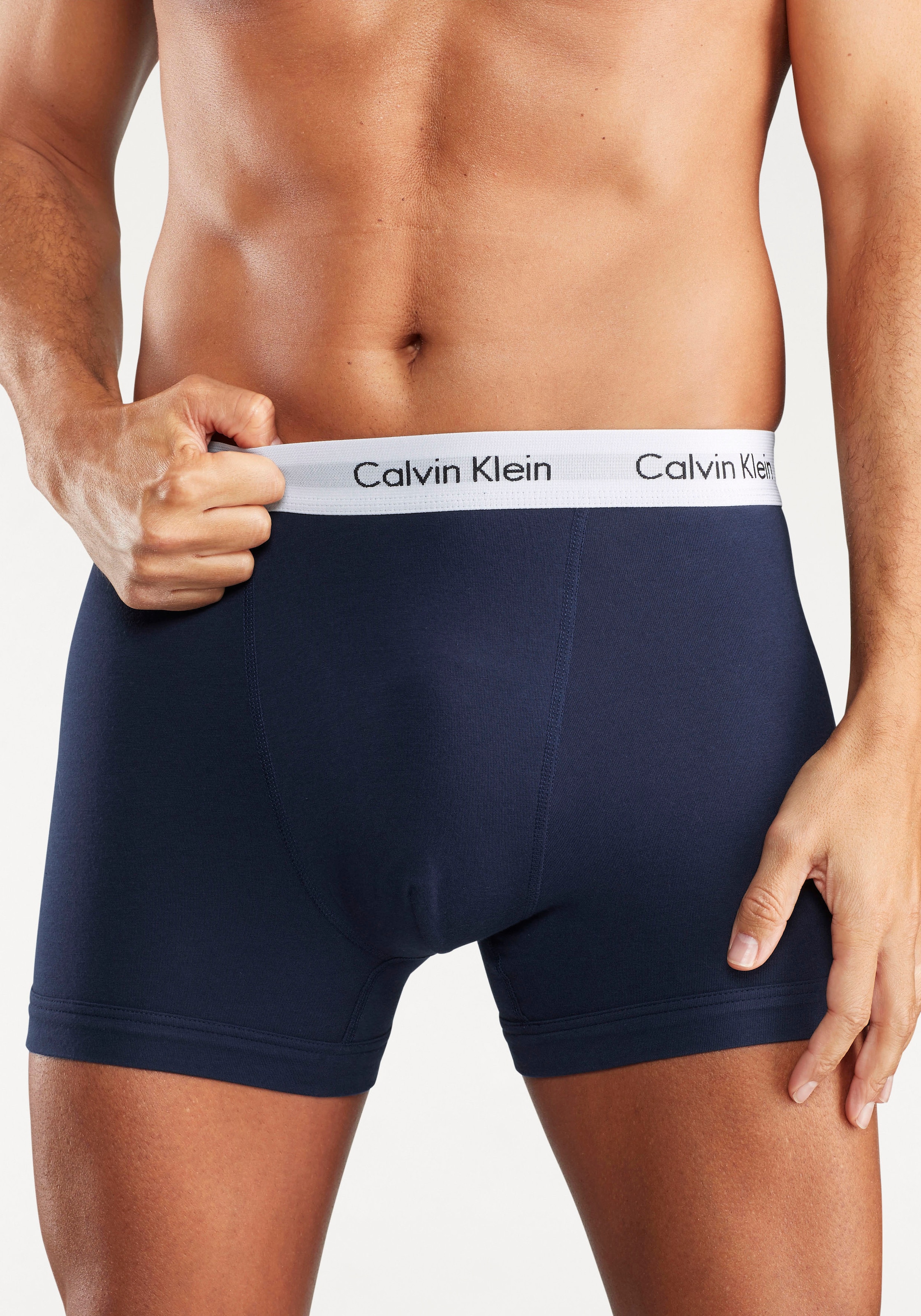 Calvin Klein Underwear Boxer »CK Boxer 3x« 3 Stk. mit Logoschriftzug am Bund