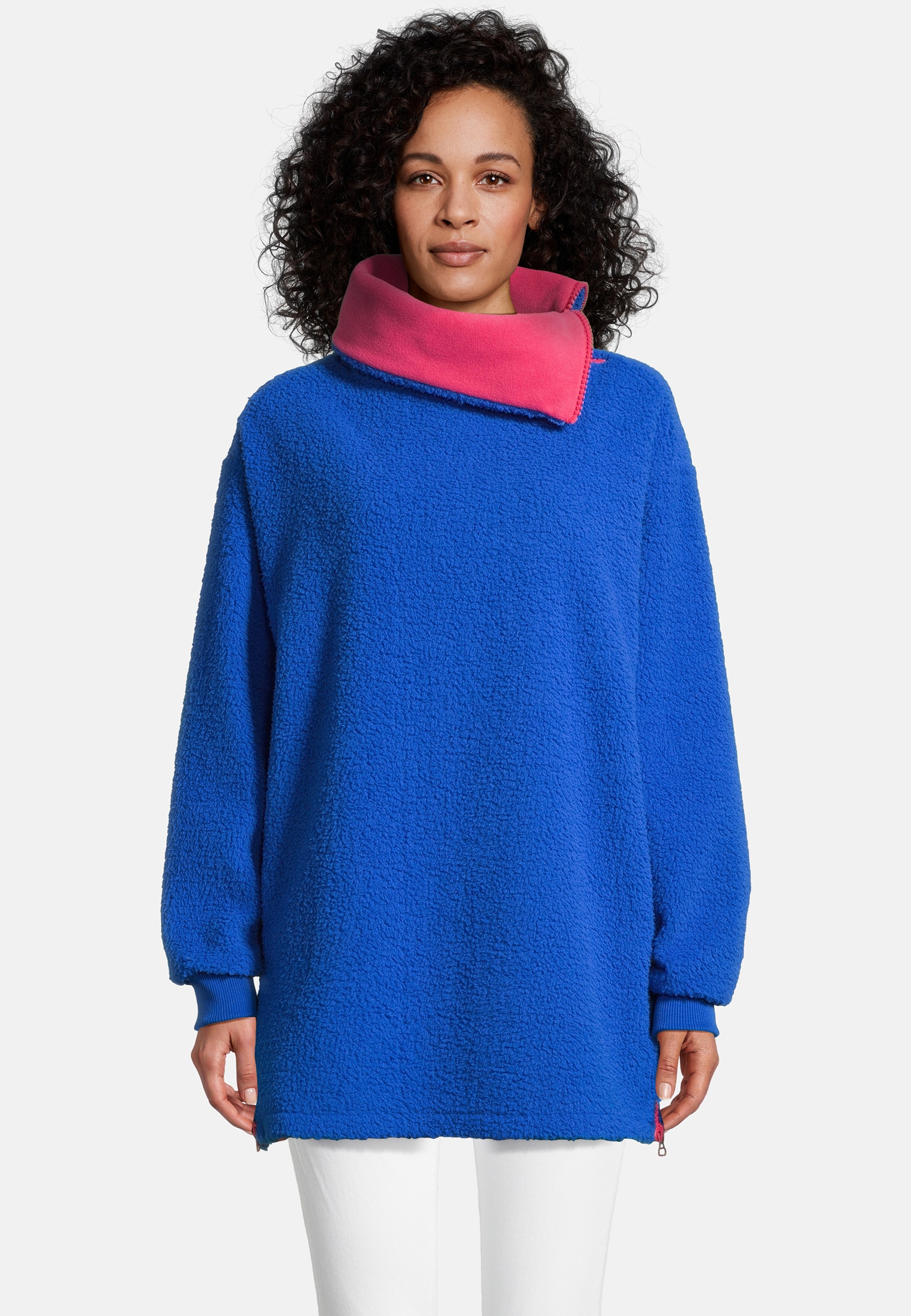 salzhaut Kapuzenpullover »Fleecepullover OBROSCH«