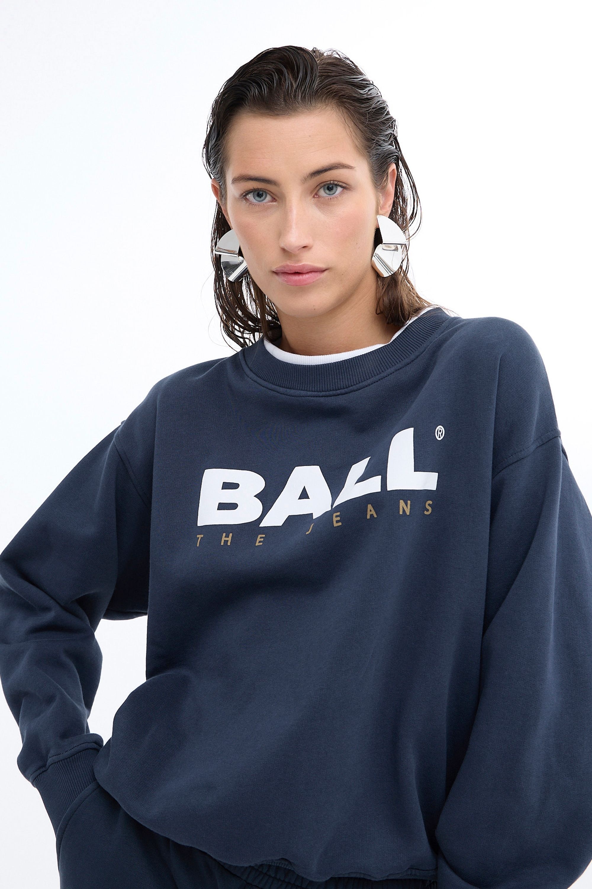 BALL Rundhalspullover »Rundhalspullover BASIMONA SWEAT«