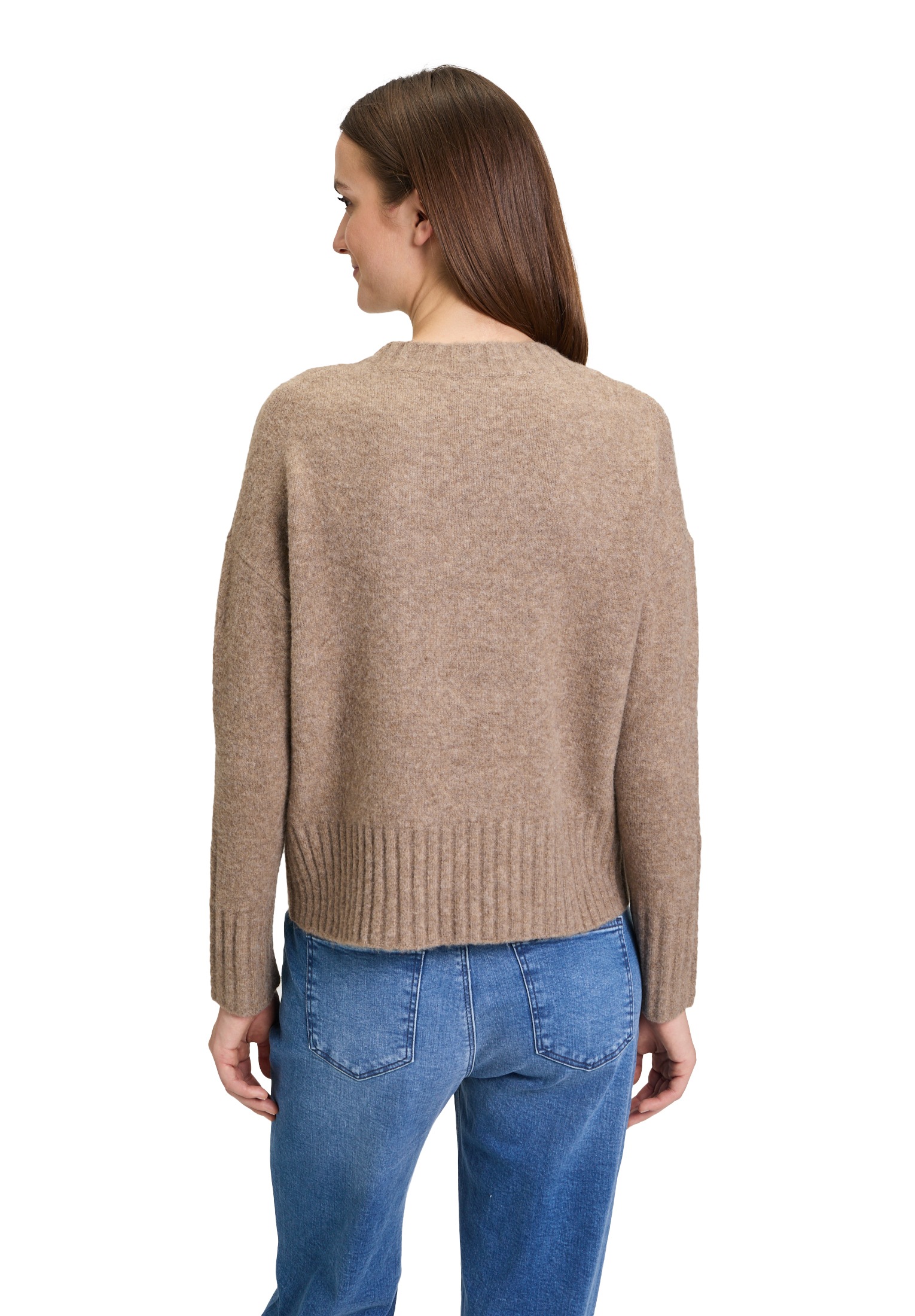 Cartoon Strickpullover »Strickpullover mit Rundhalsausschnitt«