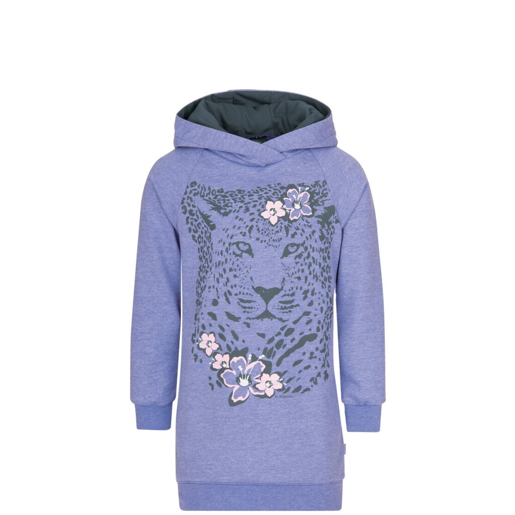 Trigema Sweatshirt »TRIGEMA Sweatkleid mit Kapuze und Animal Print«