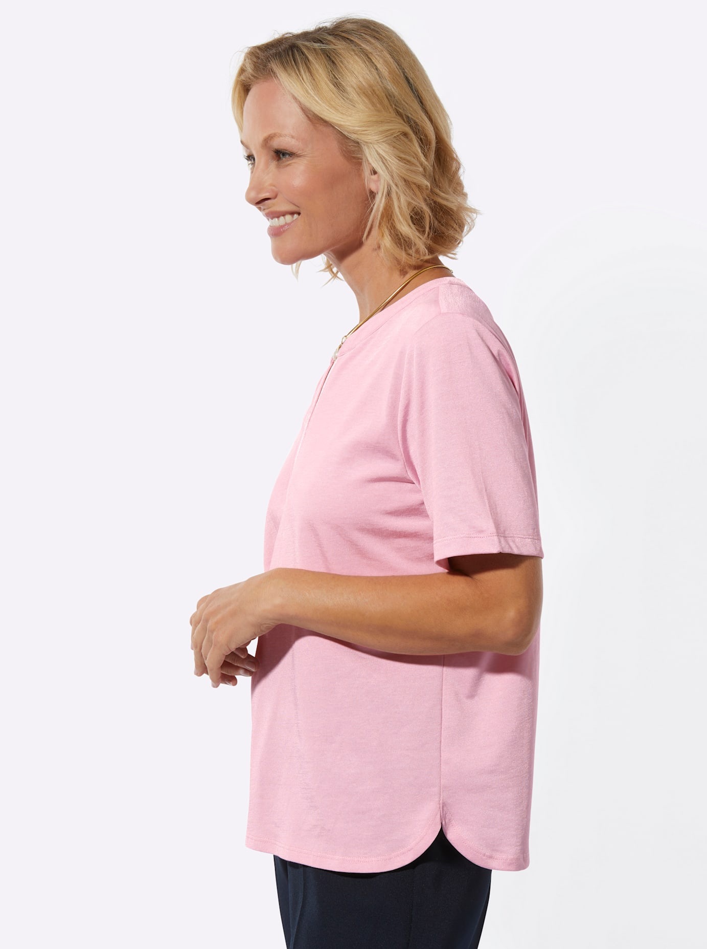   Rundhalsshirt »Kurzarm-Shirt« 1 tlg.