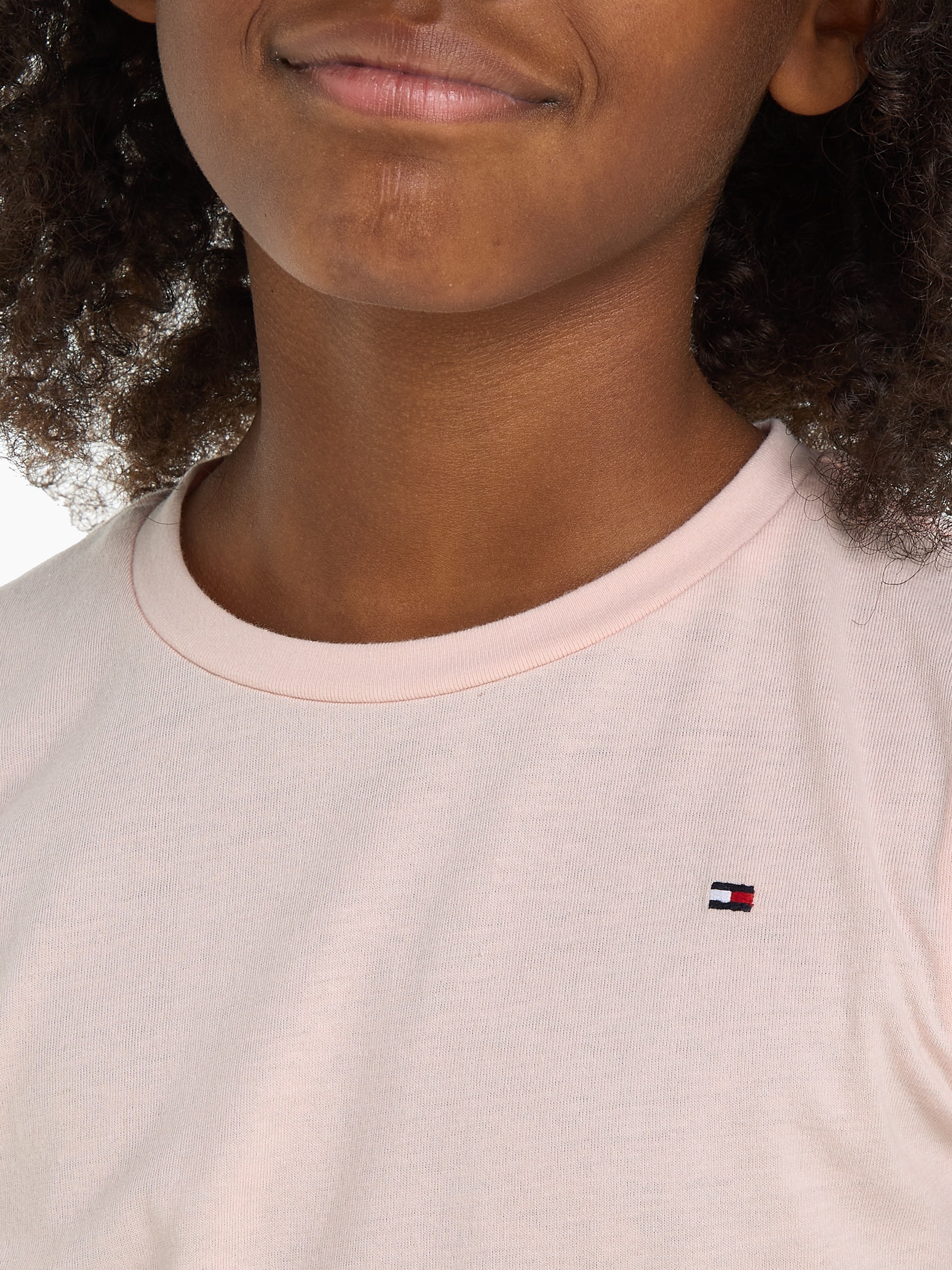 Tommy Hilfiger T-Shirt »ESSENTIAL RUFFLE SLEEVE TOP S/S«, Kinder bis 16  Jahre online bei OTTO