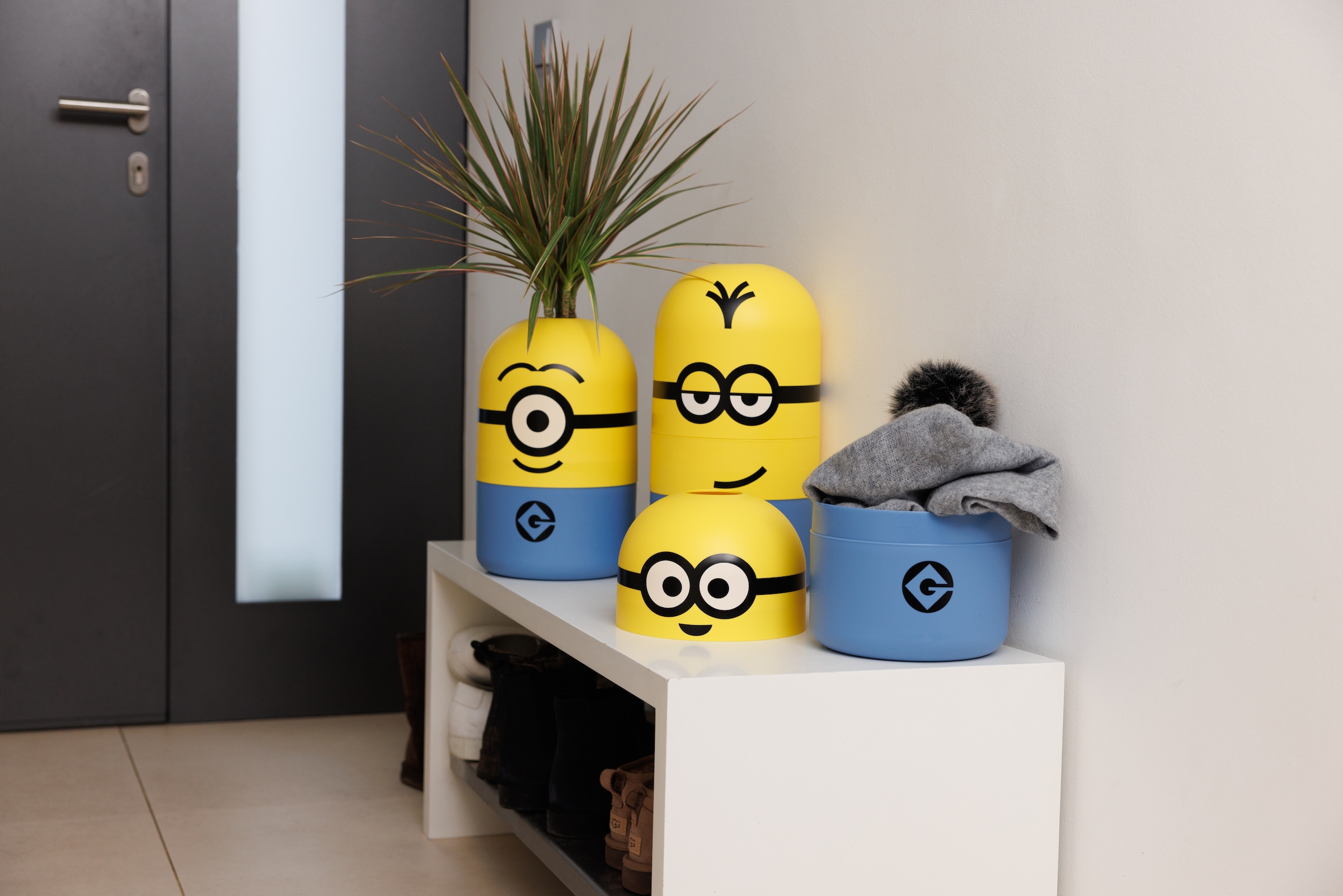 keeeper Aufbewahrungsbox »Bob "minions" Aufbewahrungsdose 6L« keeeper mit Design aus "Ich einfach unverbesserlich"