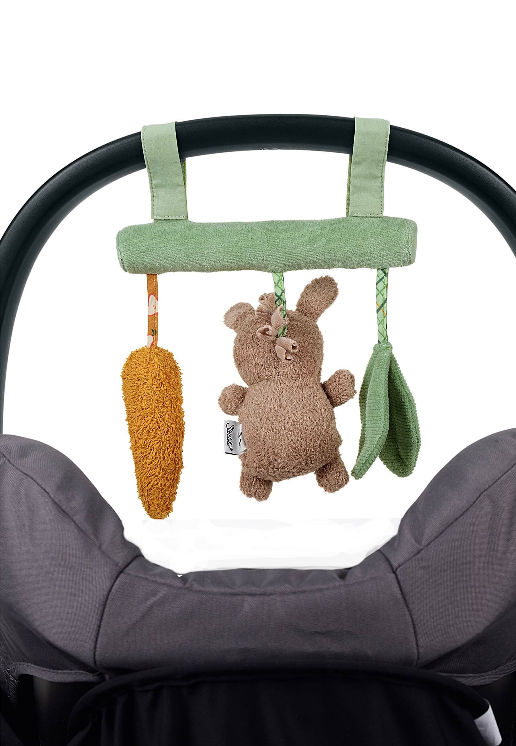 Sterntaler® Kinderwagenanhänger »Spielzeug zum Aufhängen ESEL Emmilius«