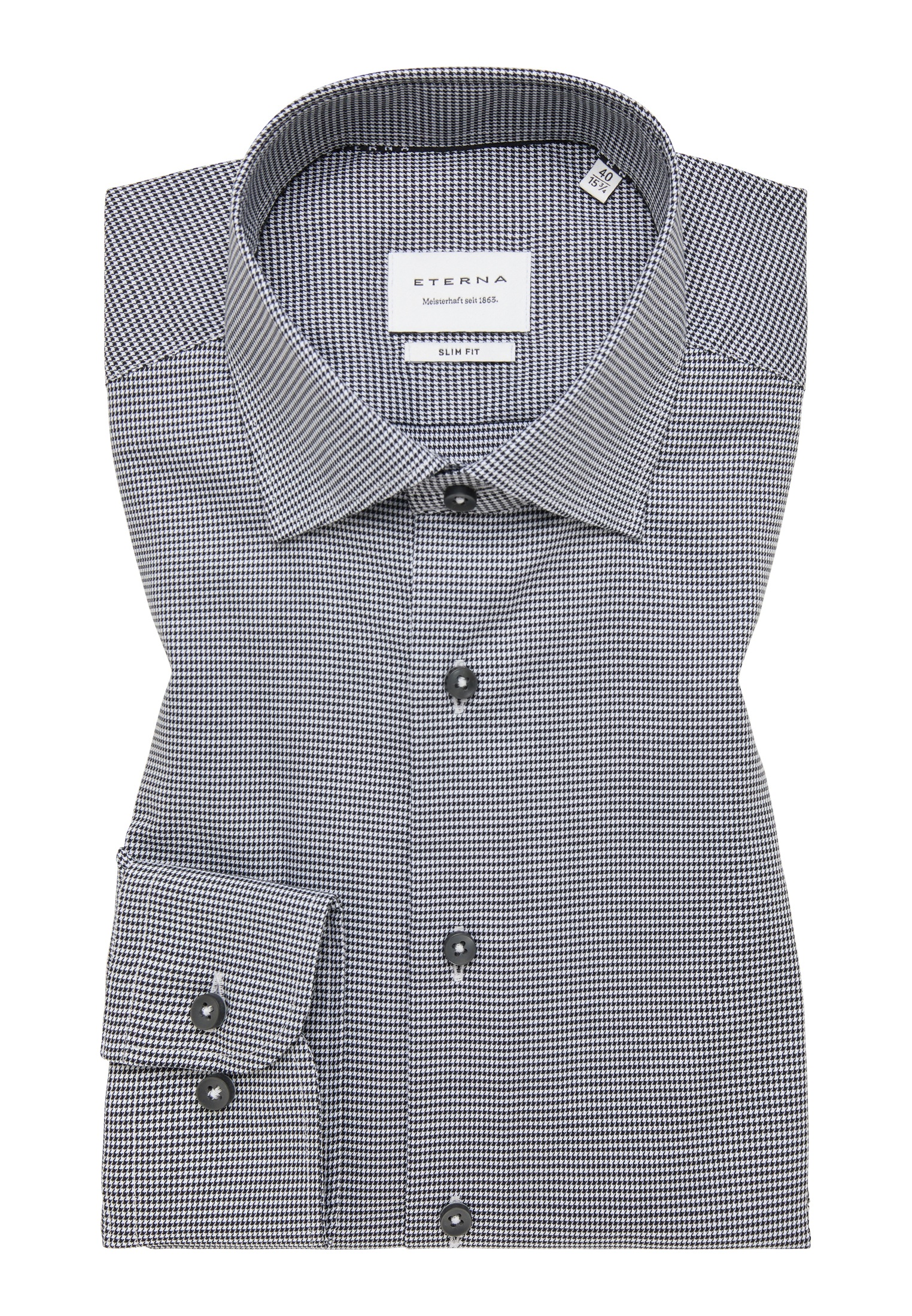 Eterna Langarmhemd »SLIM FIT« NON IRON (bügelfrei)