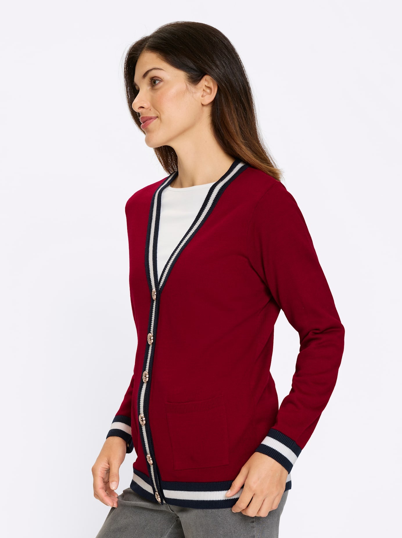 Classic Basics Strickjacke