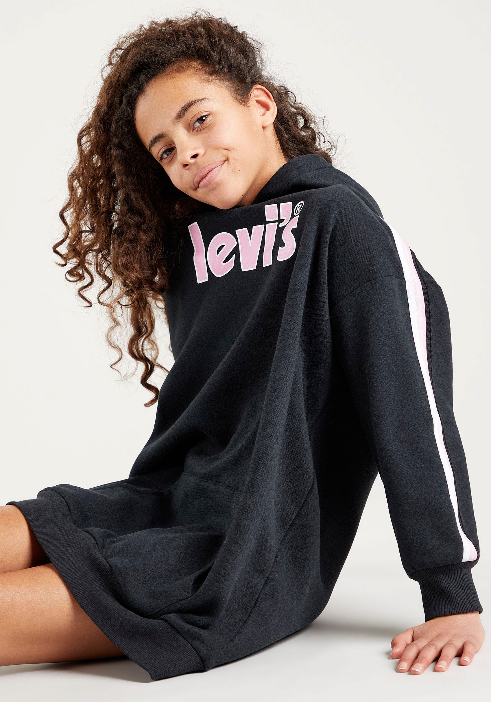 Levi's® Kids Sweatkleid »SWEATSHIRT DRESS WITH TAPI«, for GIRLS
