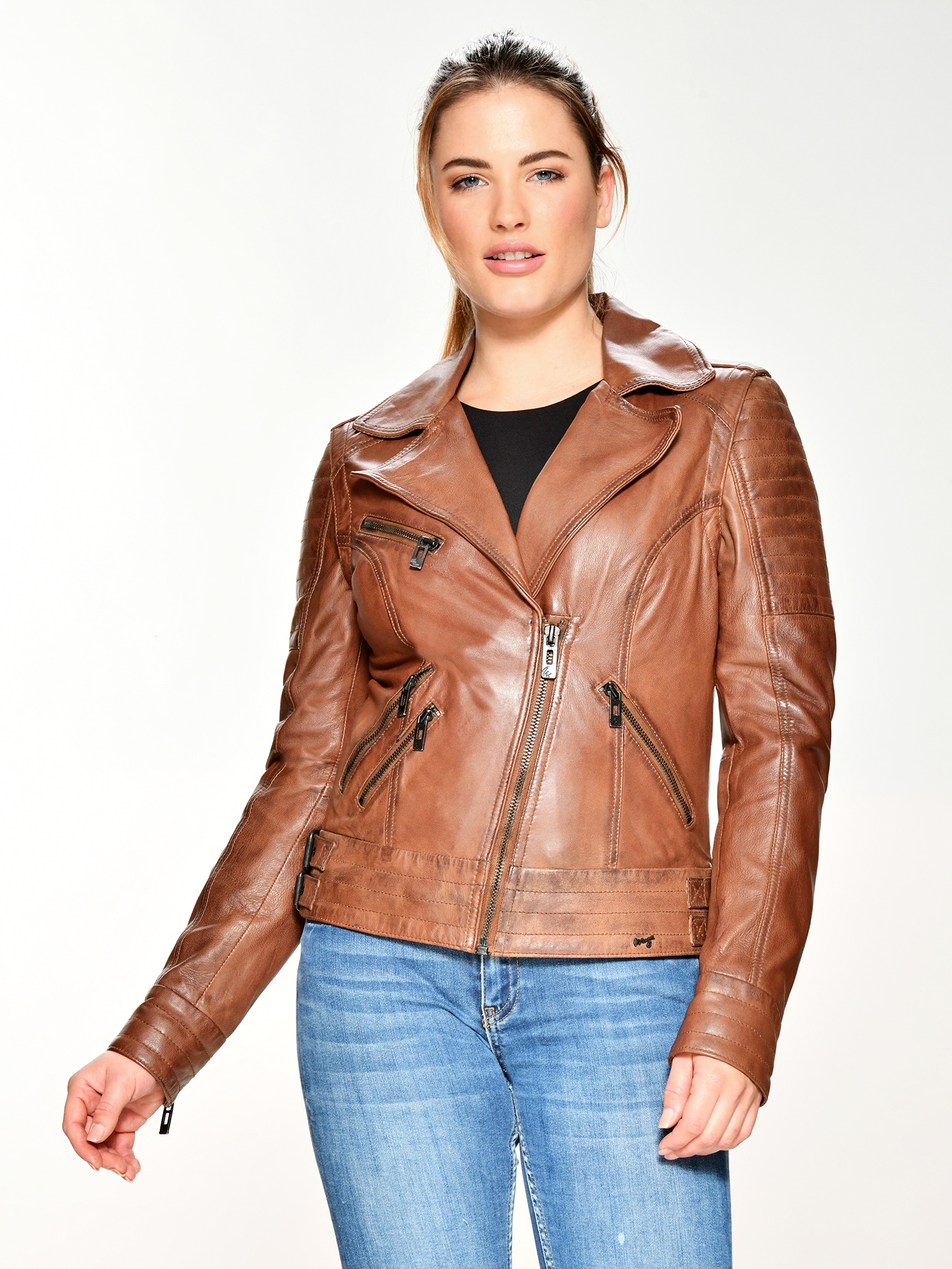 Maze Kurzjacke »Lederjacke Colbynord«