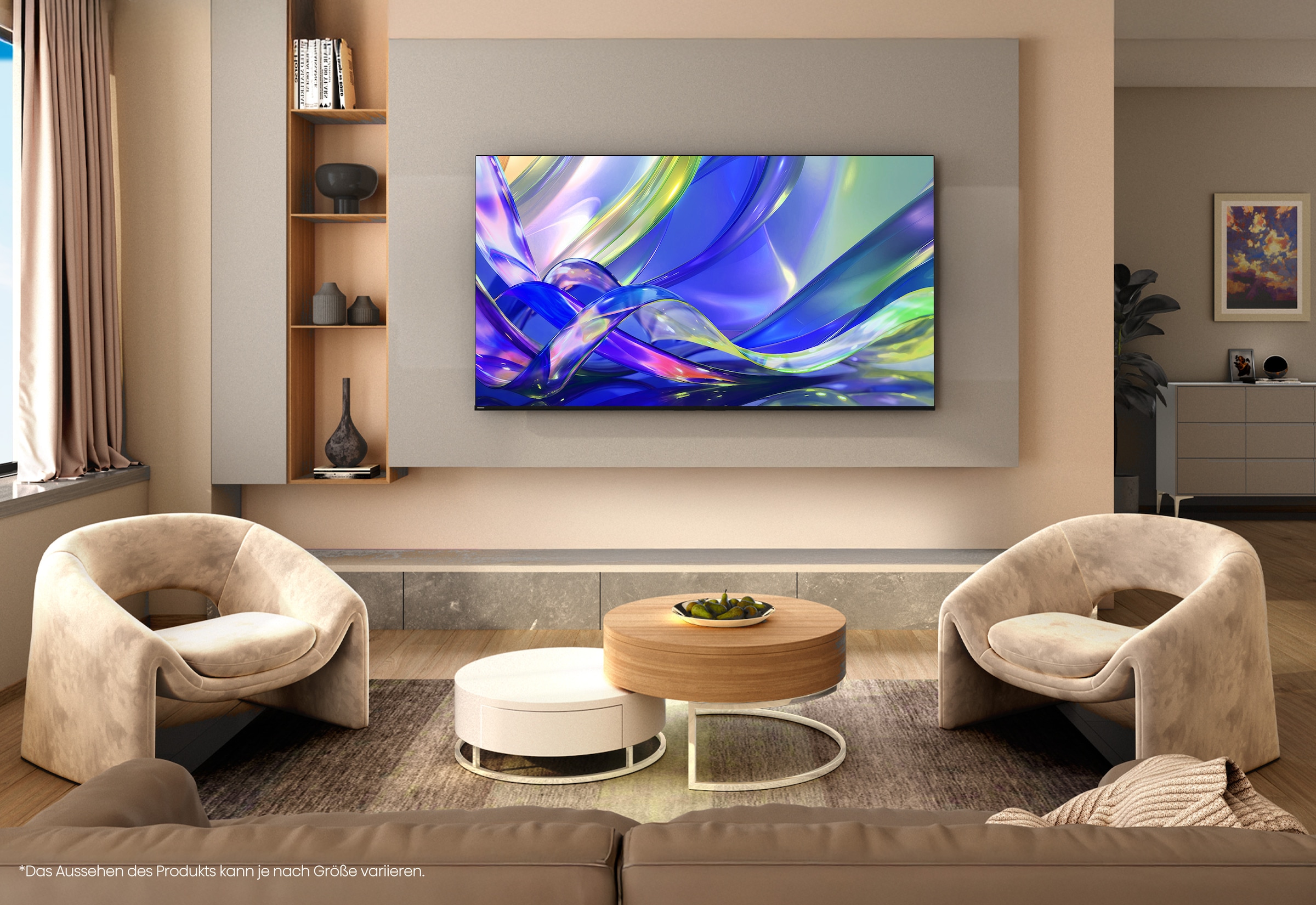 Hisense QLED-Fernseher »58E7S« 146 cm/58 ″ Smart-TV