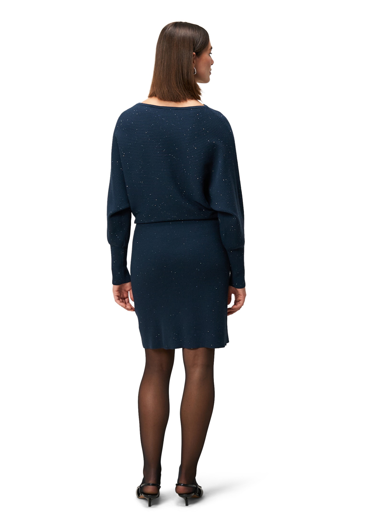 Zero Strickkleid »Strickkleid mit Pailletten«