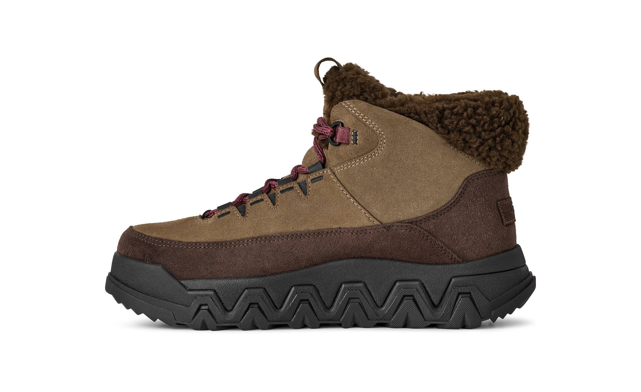 UGG Winterboots »TERRE TRAIL  COZY LACE«  Plateaboots, Winterboots mit gepolstertem Schaftrand