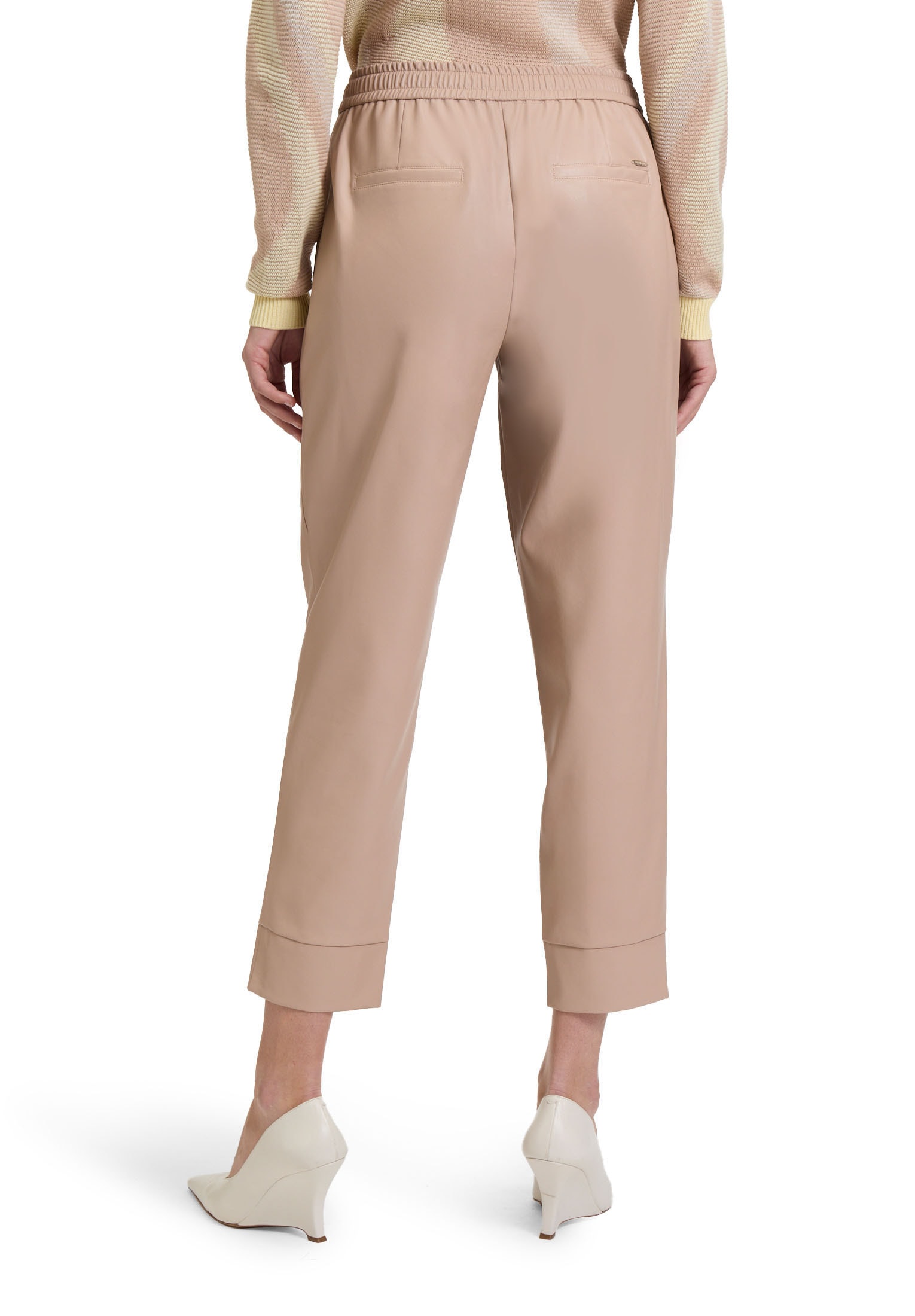 Betty&Co Schlupfhose »Schlupfhose mit Bindegürtel«