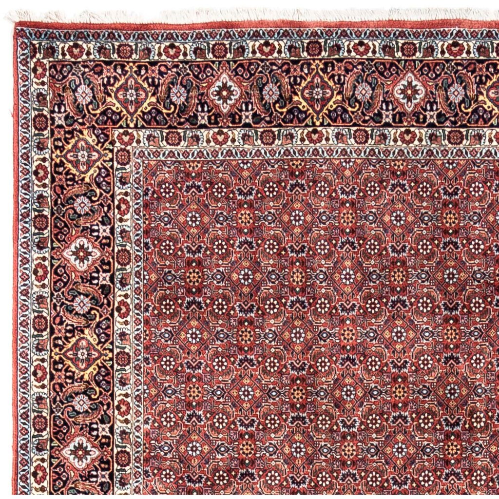 morgenland Wollteppich »Bidjar Takab Stark Gemustert Rosso 306 x 204 cm«, rechteckig