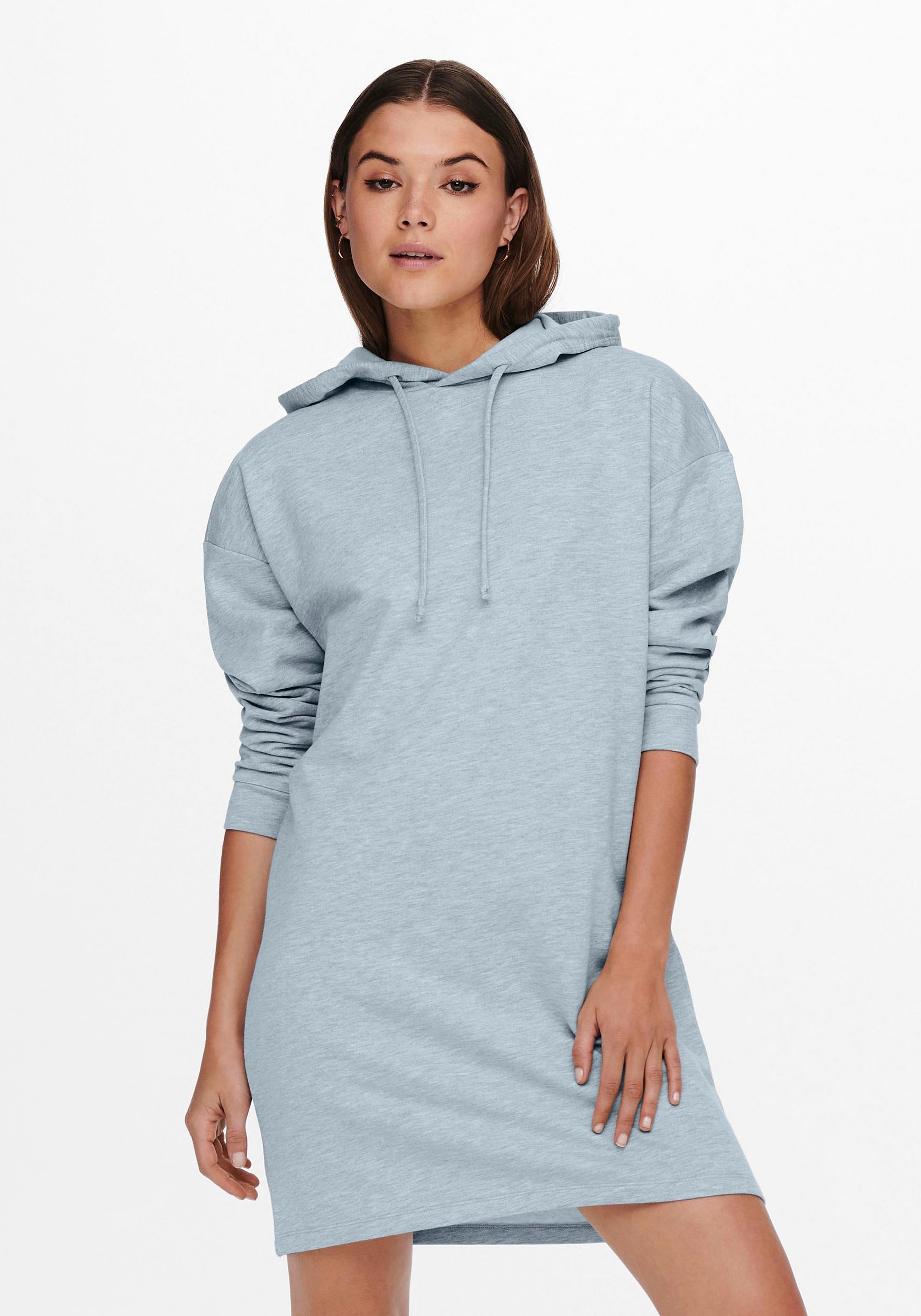 Only Sweatkleid »ONLDREAMER LIFE SWEAT HOOD DRESS«