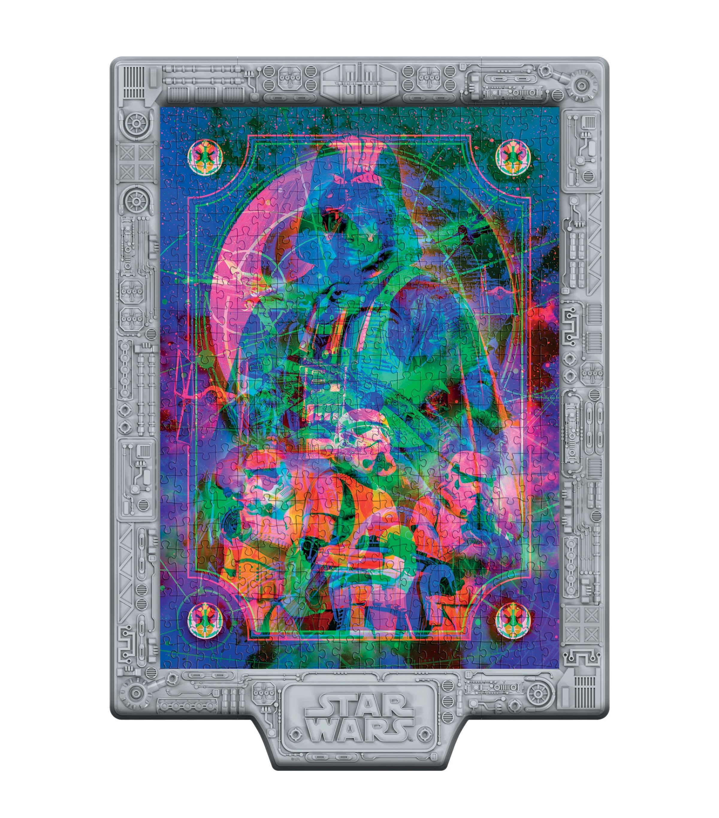 Clementoni® Puzzle »Star Wars - The Metamorphic Art Collection Episode 4-5-6« Mit Licht; Made in Europe