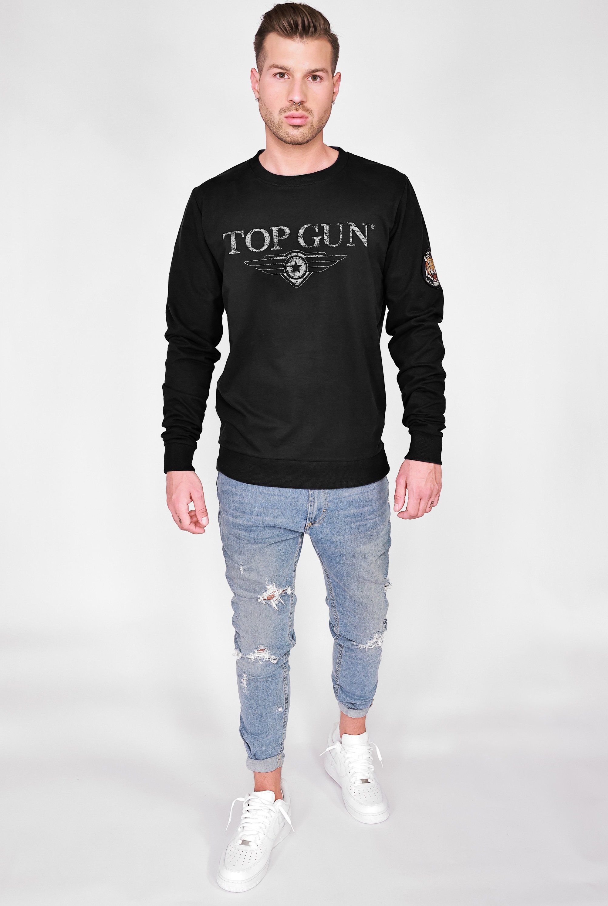 TOP GUN Sweatshirt »Sweater TG20213005«