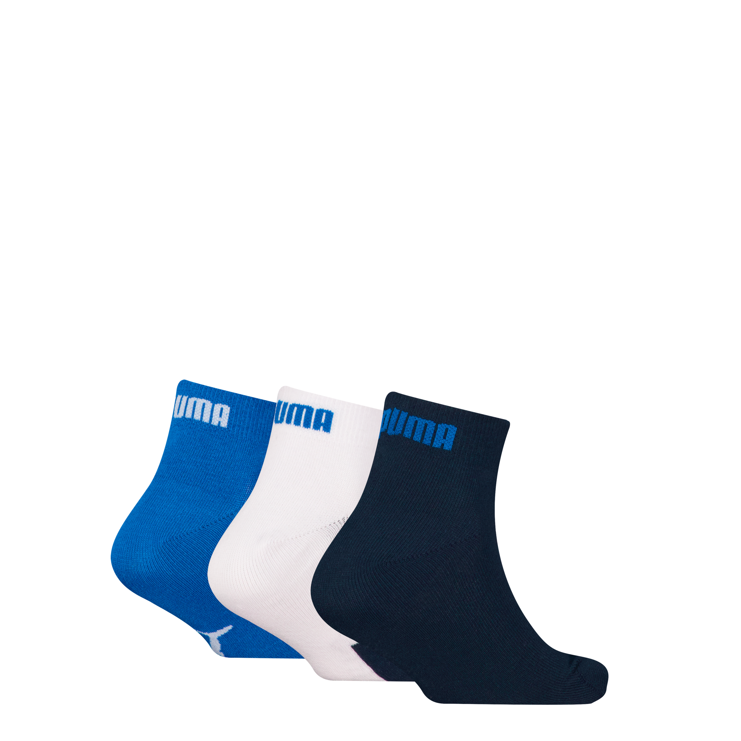 PUMA Kurzsocken »PUMA KIDS BWT QUARTER 3P«, (3er-Pack), mit verstärkter Zehenkonstruktion