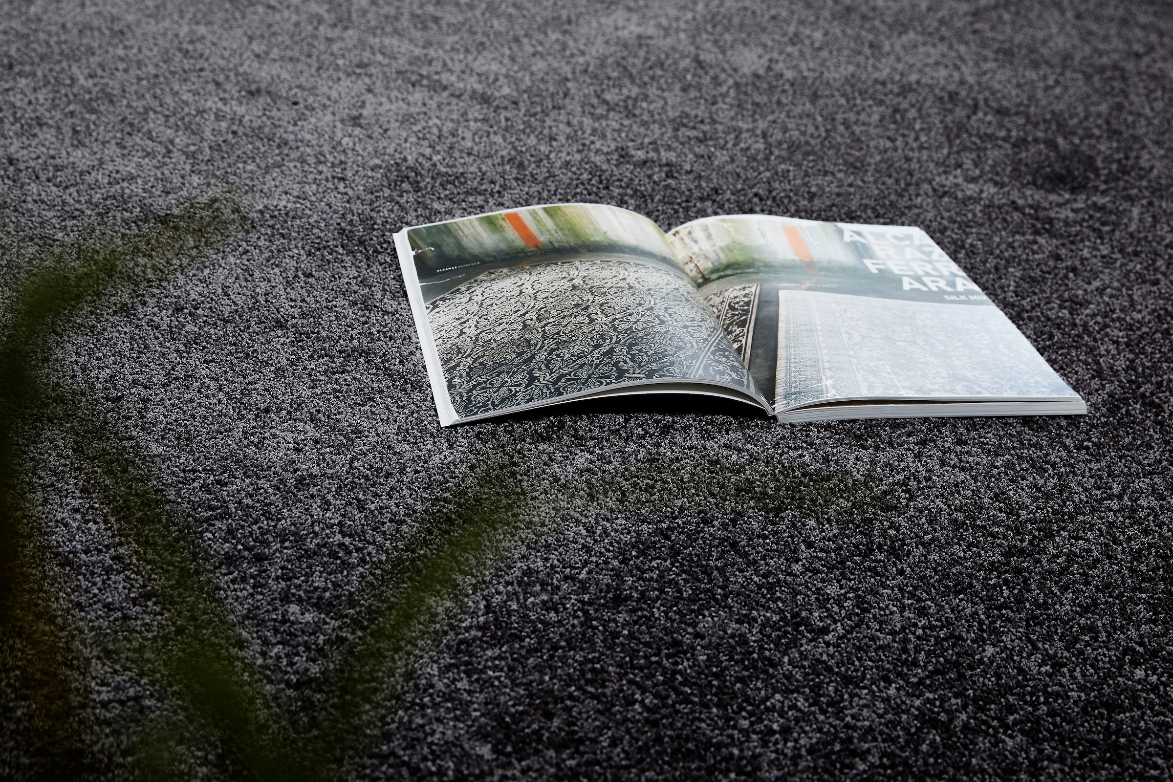 Andiamo Teppichboden »Portland, Velours, Made in Netherlands«, rechteckig, 11 mm Höhe, Uni Farben, Breite 400 cm, Wohnzimmer, strapazierfähig, pflegeleicht