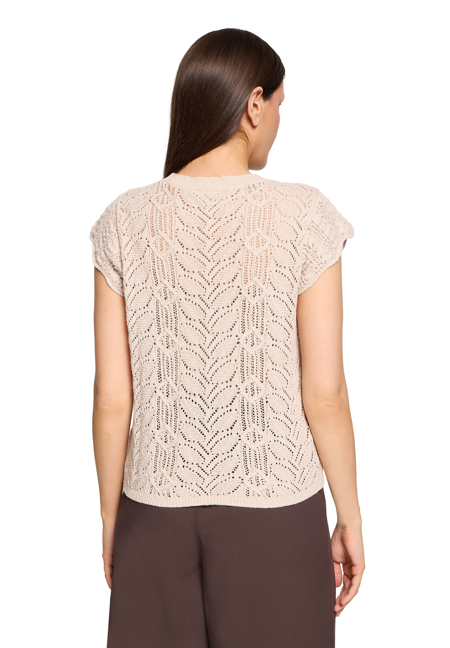 Cartoon Rundhalspullover »Feinstrickpullover mit Flügelärmeln«
