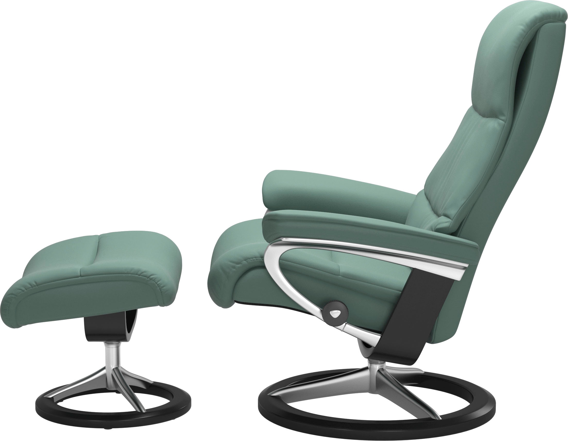 Stressless® Fußhocker »View«, mit Signature Base,Gestell Schwarz