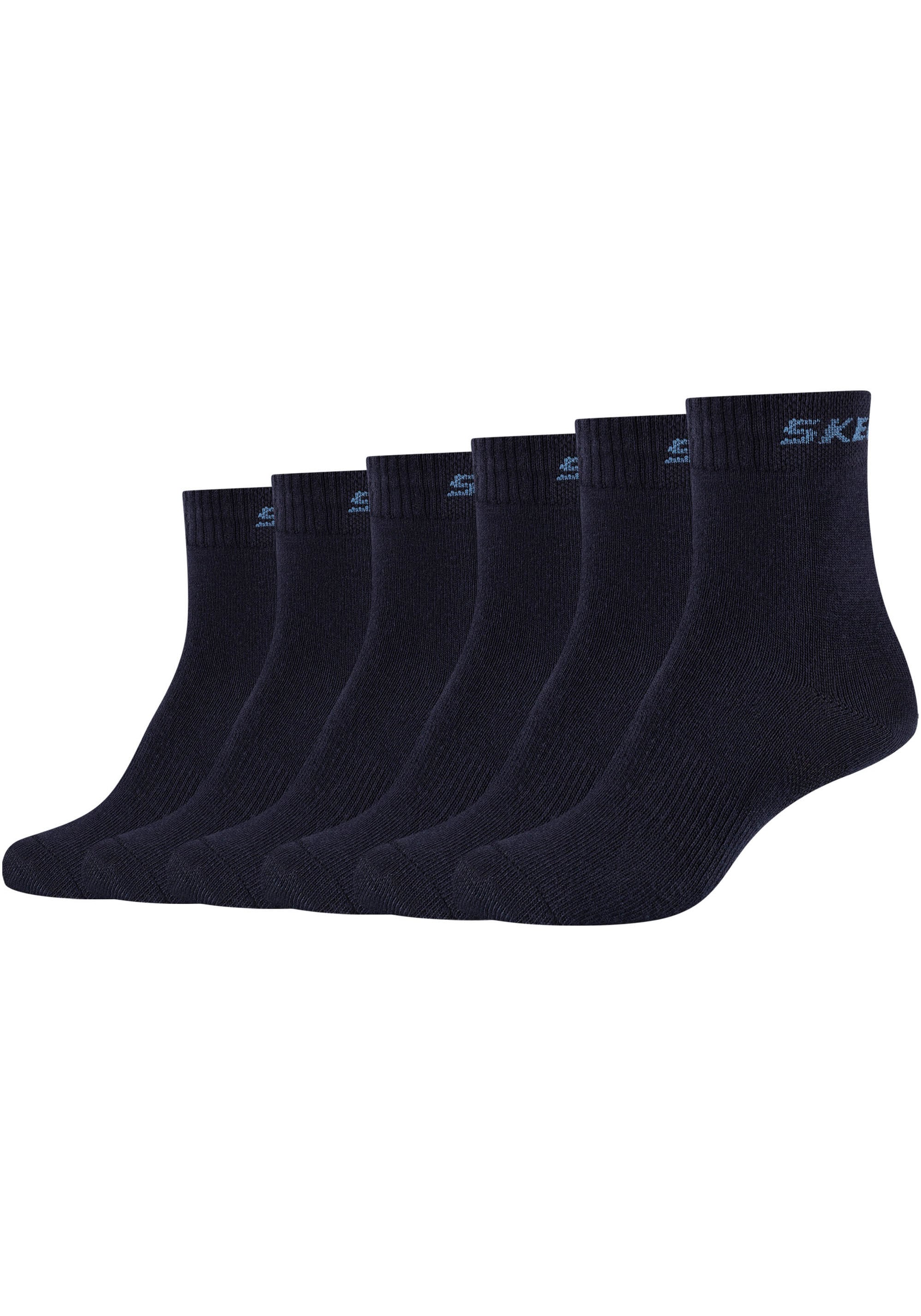 Skechers Socken, (Packung, Mittelfußunterstützung gibt bestellen bei Stabilität OTTO Paar), 6