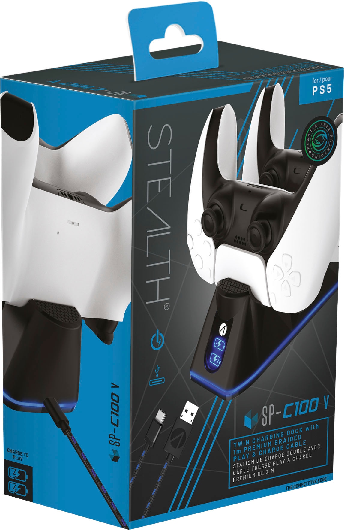 Stealth Controller-Ladestation »PS5 Twin Charging Dock inkl. Kabel«