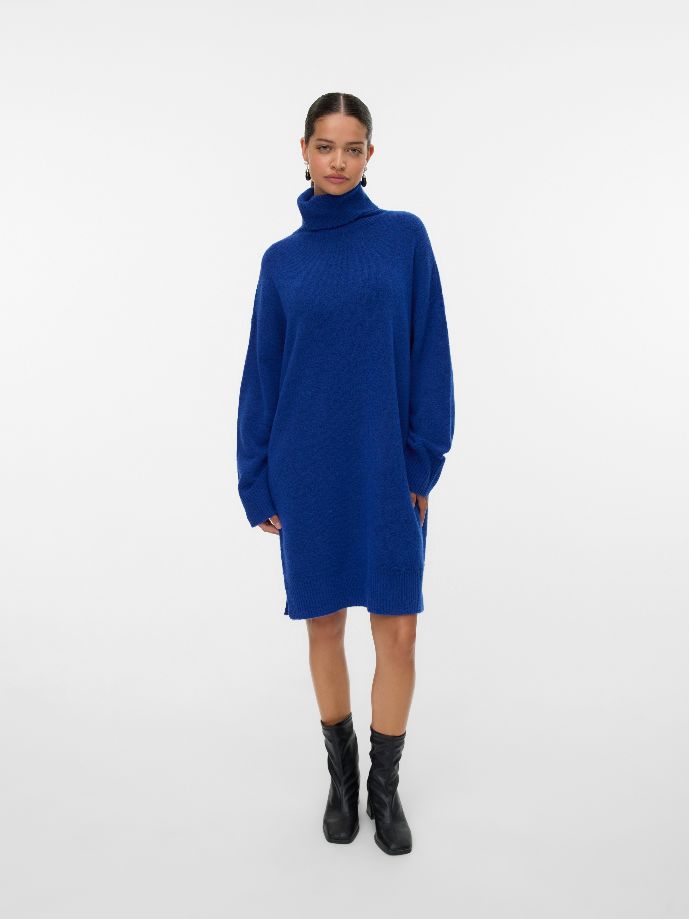 Vero Moda Strickkleid »VMAQUARIUS LS ROLLNECK SHORT DRESS BF«