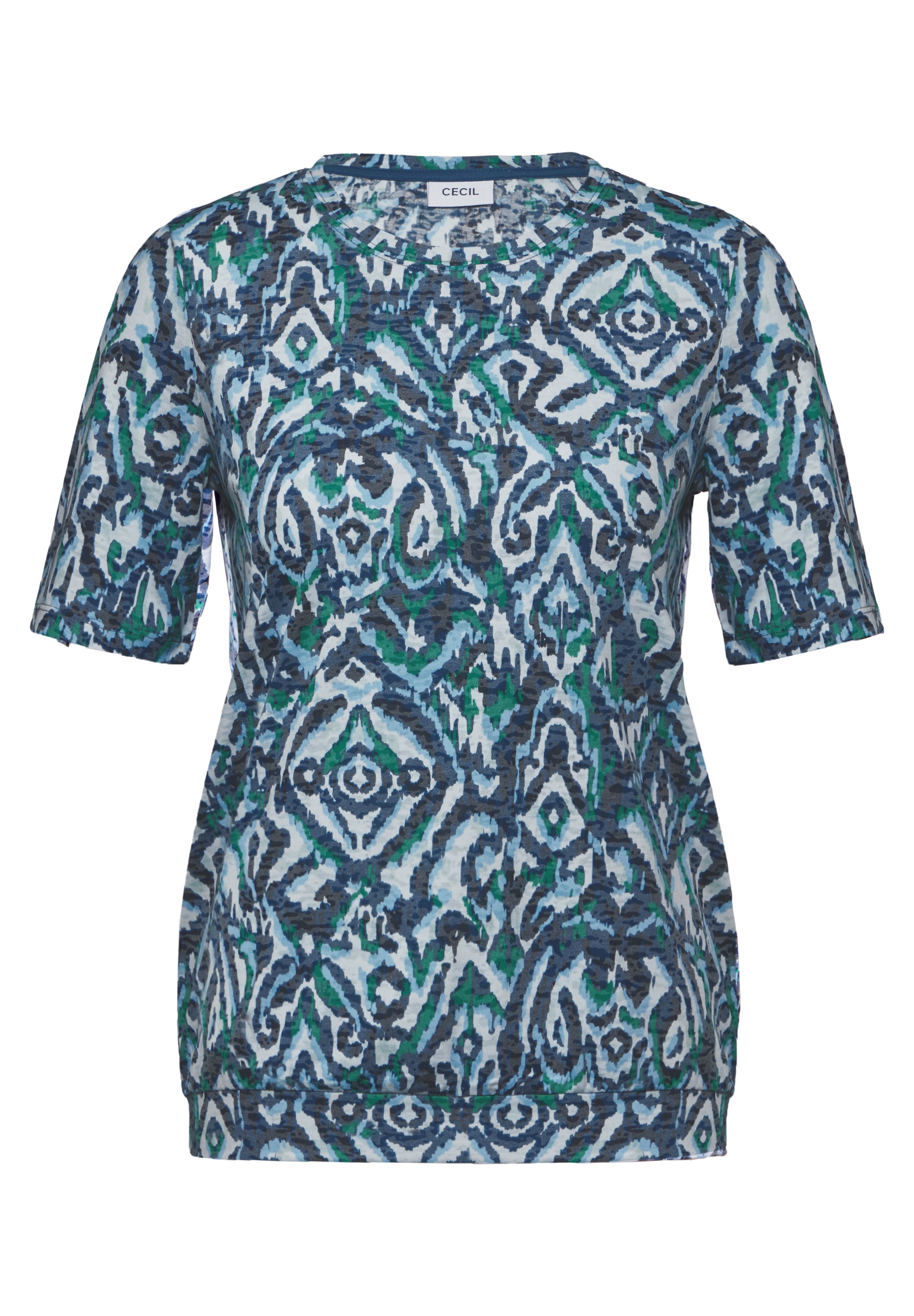 Cecil T-Shirt, mit All-Over Print