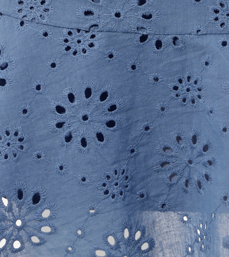 Aniston CASUAL Minirock, mit floraler Lochstickerei verziert - NEUE KOLLEKTION