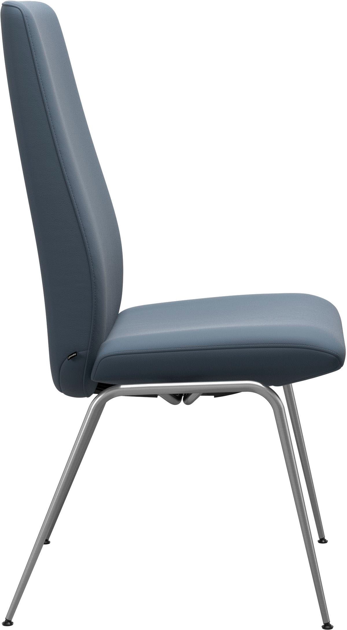 Stressless® Polsterstuhl »Laurel«, Leder PALOMA, High Back, Größe L, mit Beinen aus Stahl in Schwarz matt