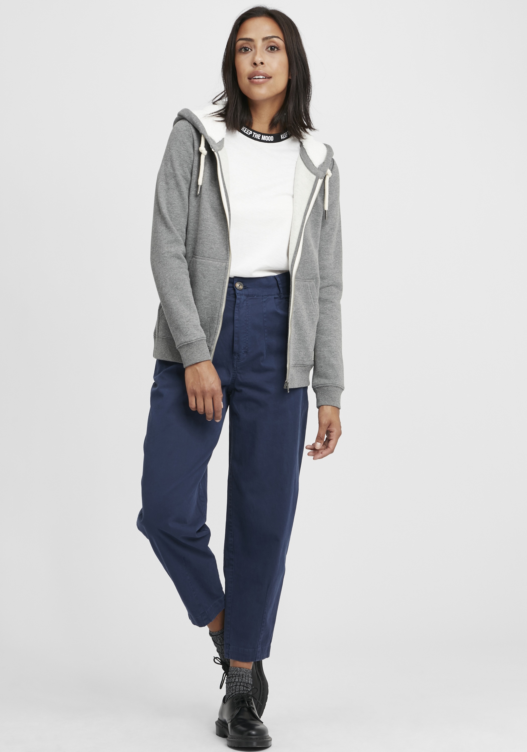 OXMO Sweatjacke »Sweatjacke OXBinji«
