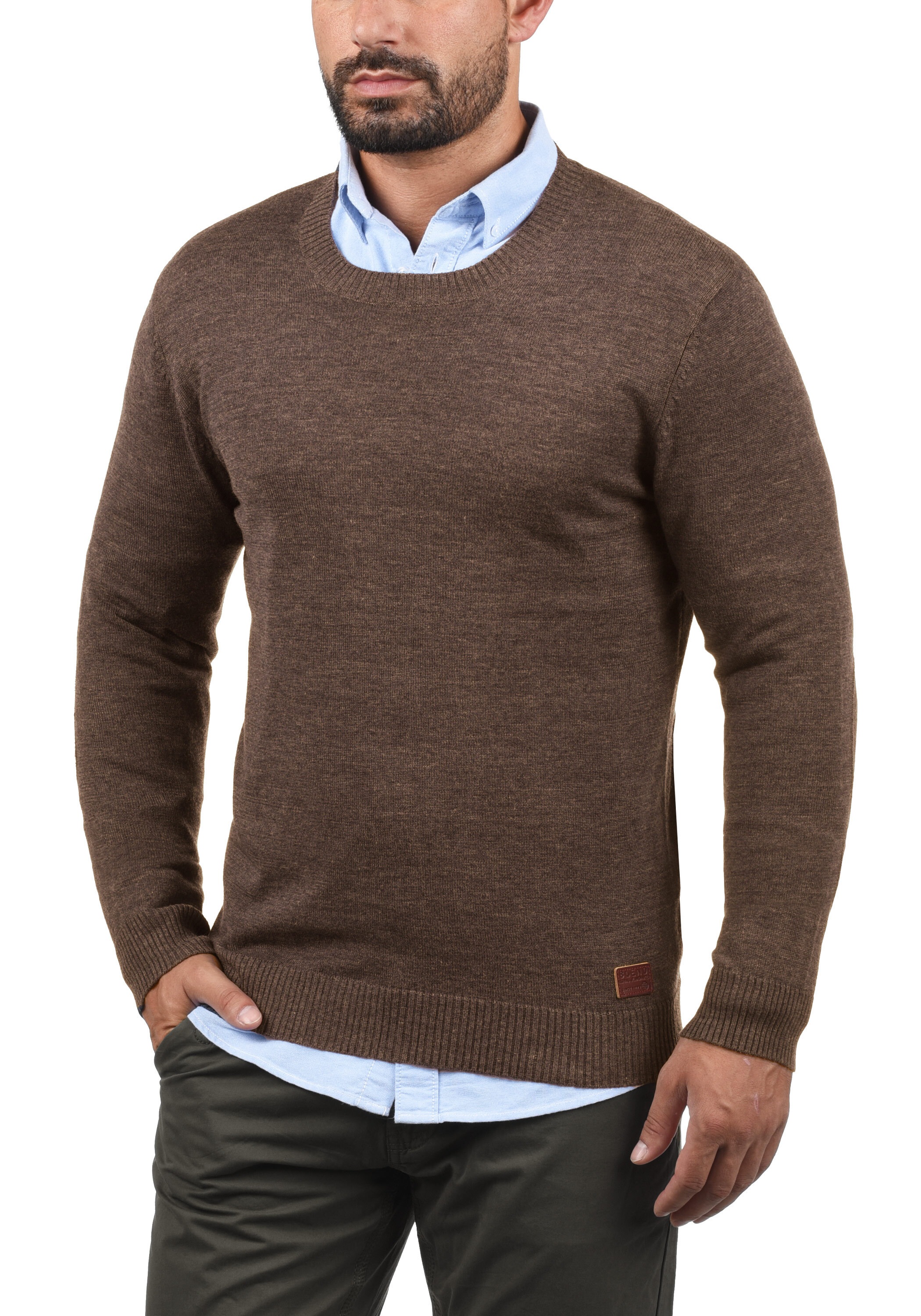 Blend Strickfleece-Pullover »Strickpullover BHLars«