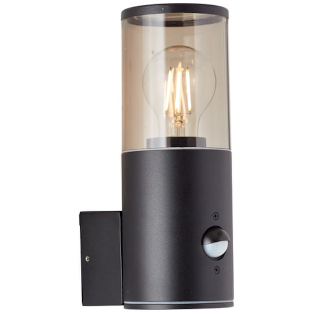 Brilliant Leuchten Außen-Wandleuchte »Sergioro«, 1 flammig-flammig,  Außenwandlampe Bewegungsmelder schwarz matt kaufen im OTTO Online Shop